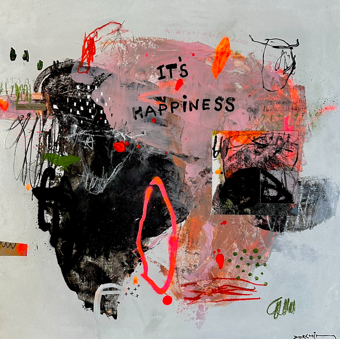 It’s happiness 