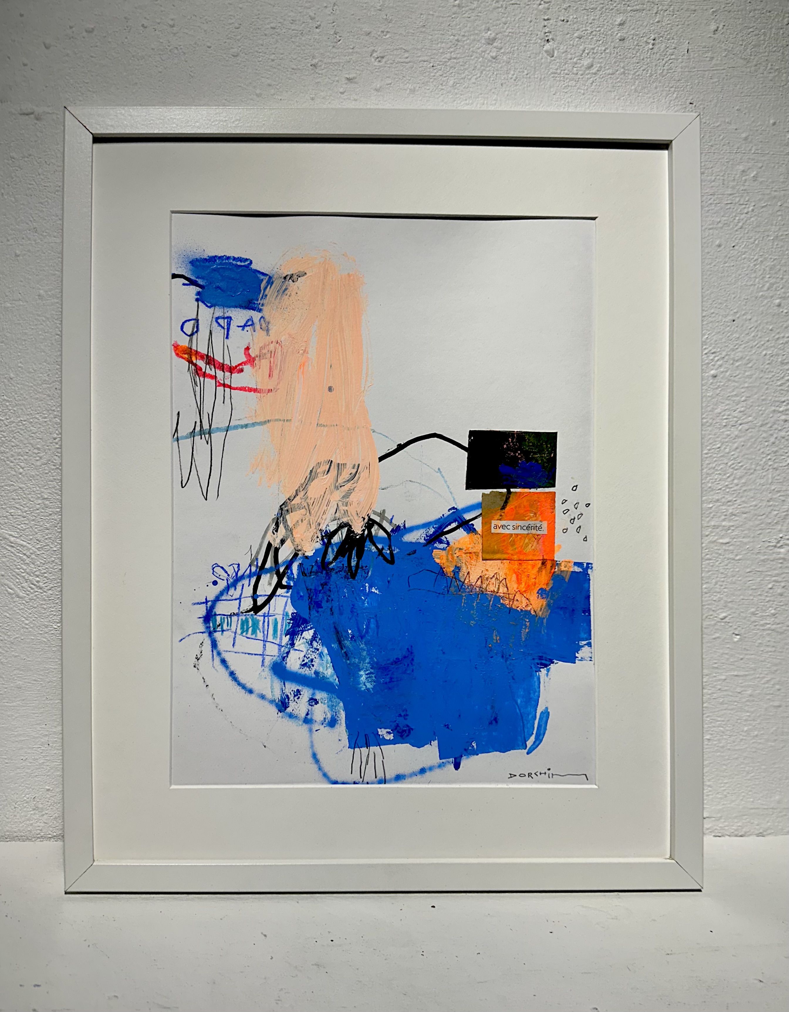 Abstract Mixed Media Artwork