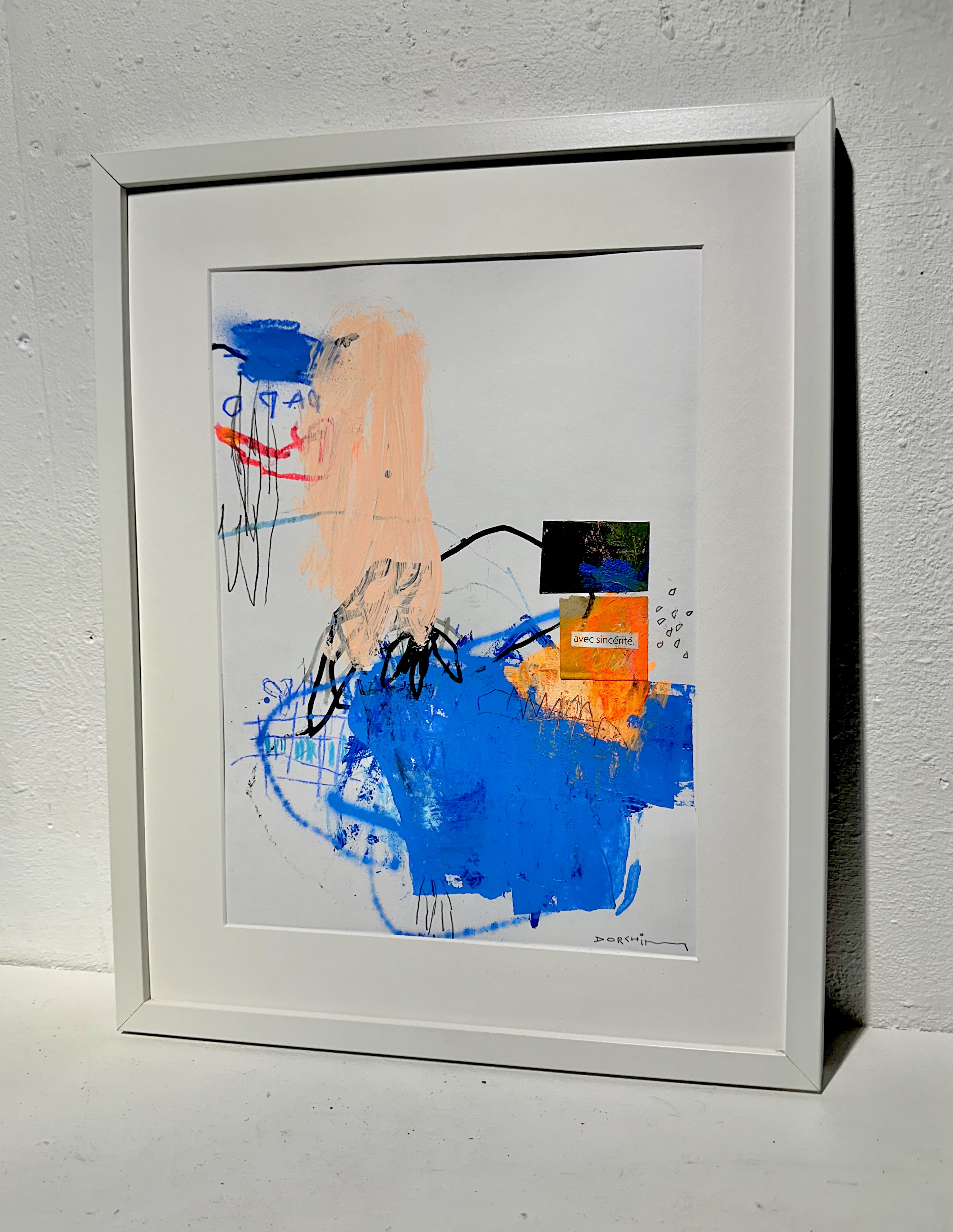 Abstract Mixed Media Artwork