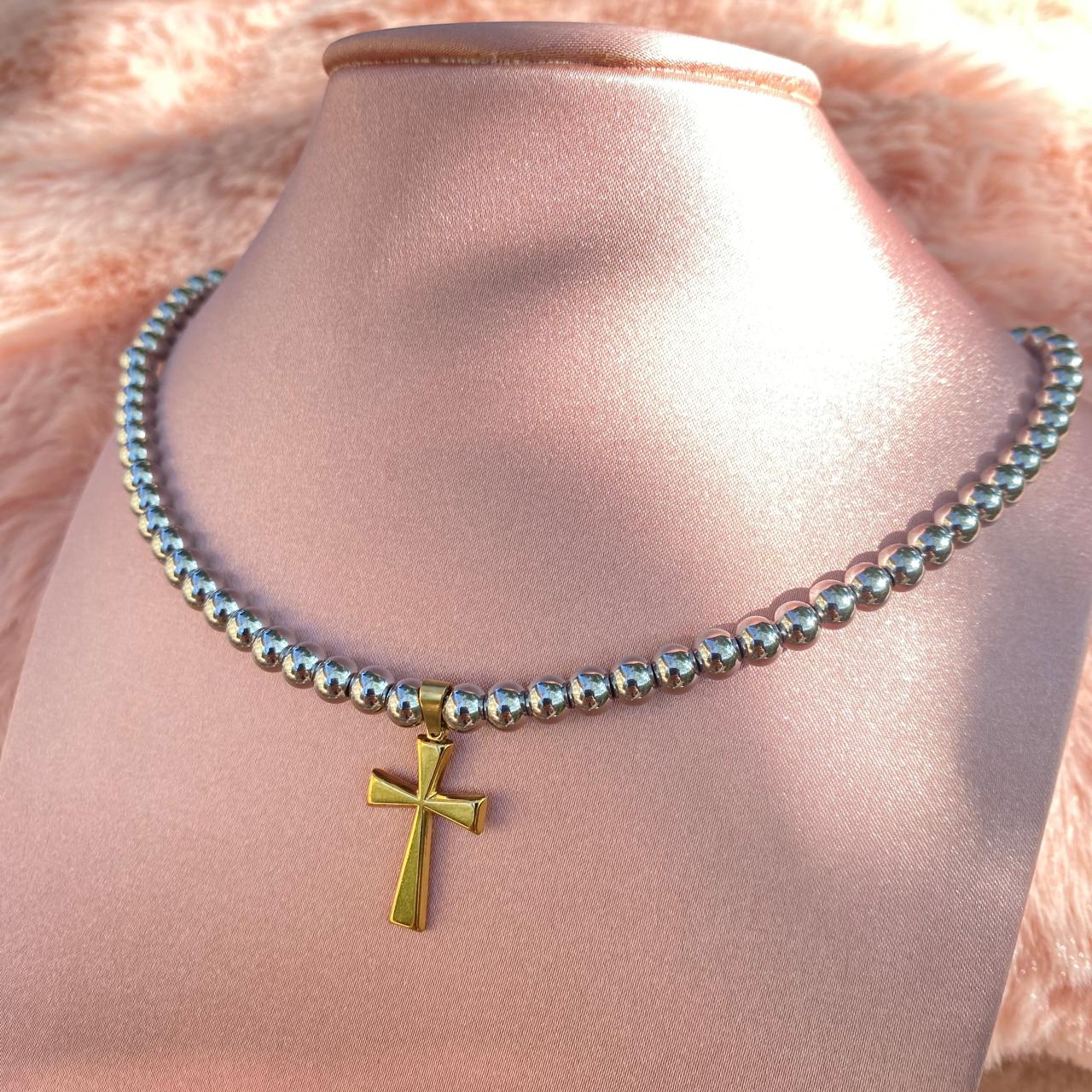 Collar de cuencas dije Cruz