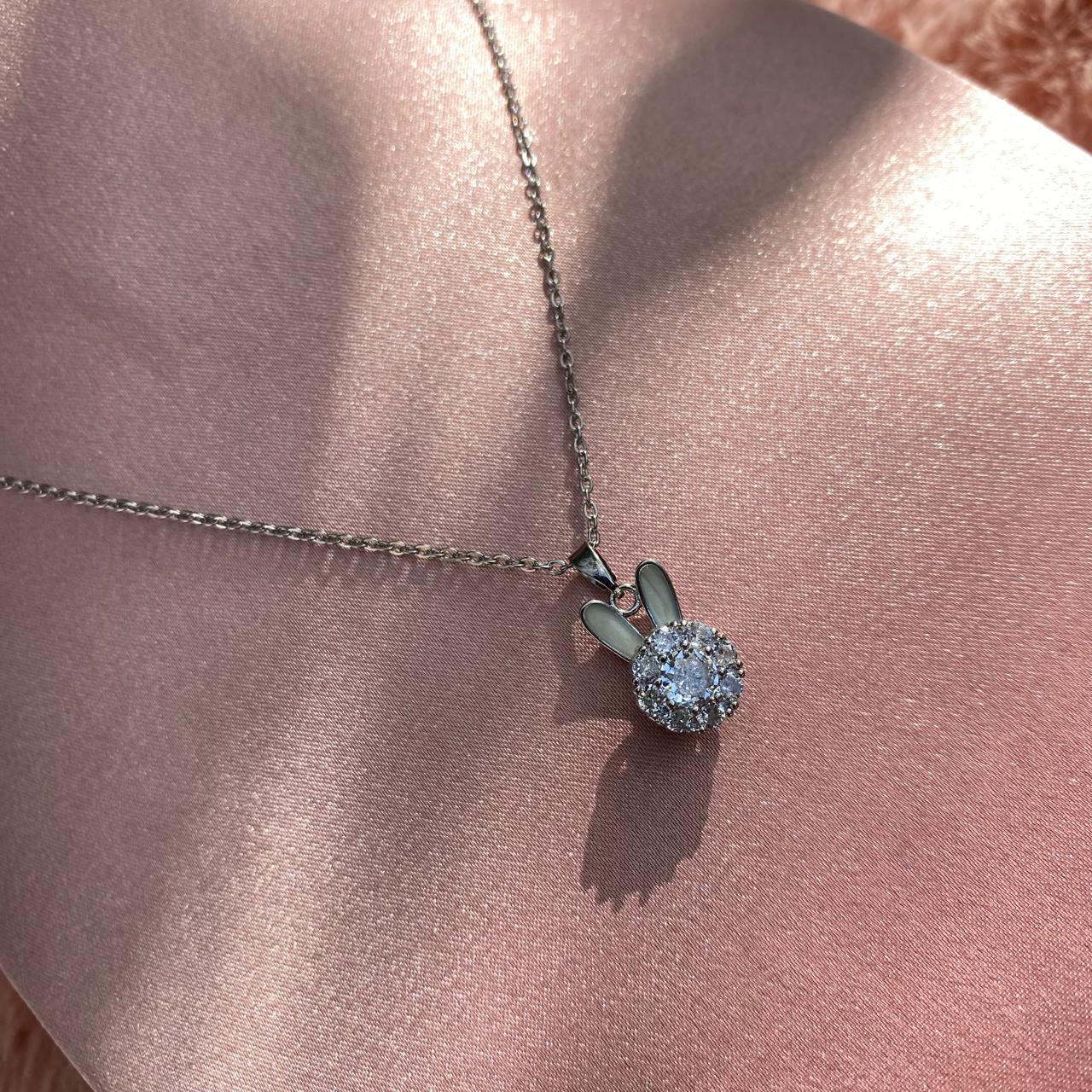 Cadena Dije Conejo Dorado/Plateado