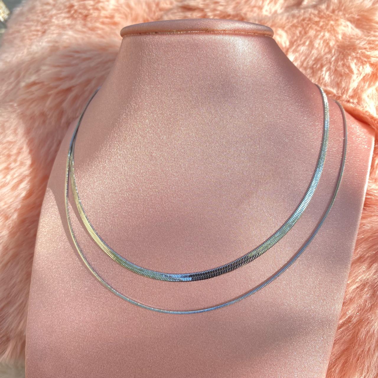 Doble Cadena Plateada