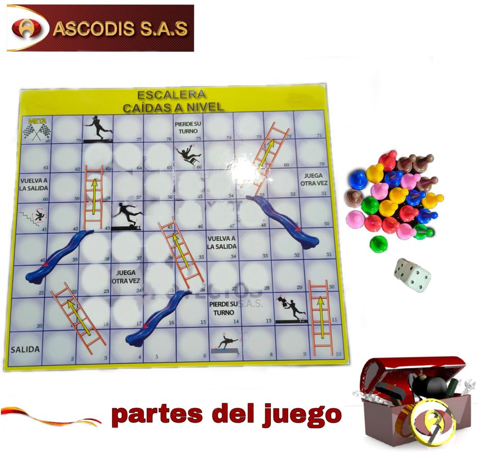 Juego Escalera - Prevención caídas a nivel