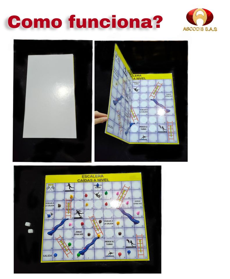 Juego Escalera - Prevención caídas a nivel