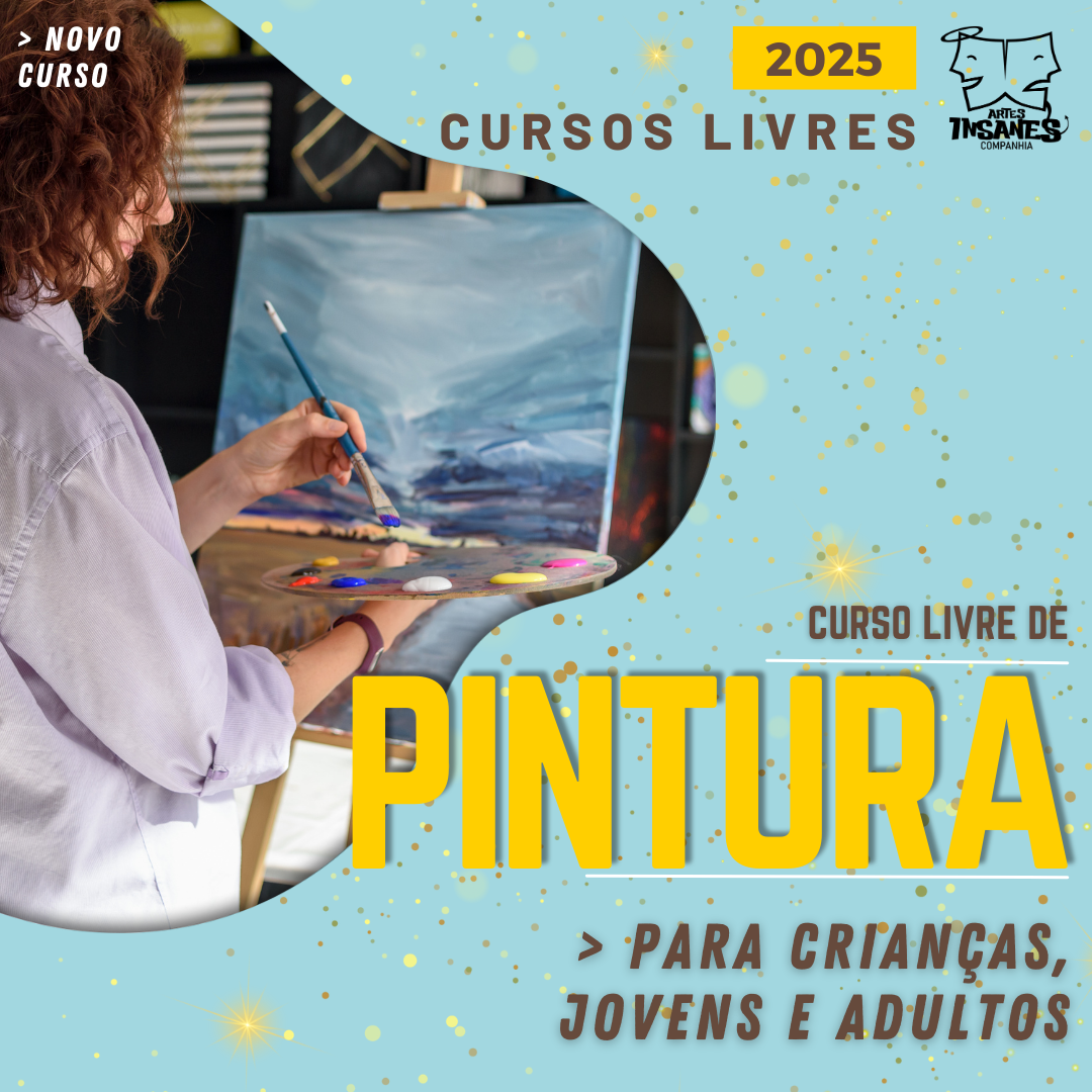 Curso Livre de Pintura em Tela