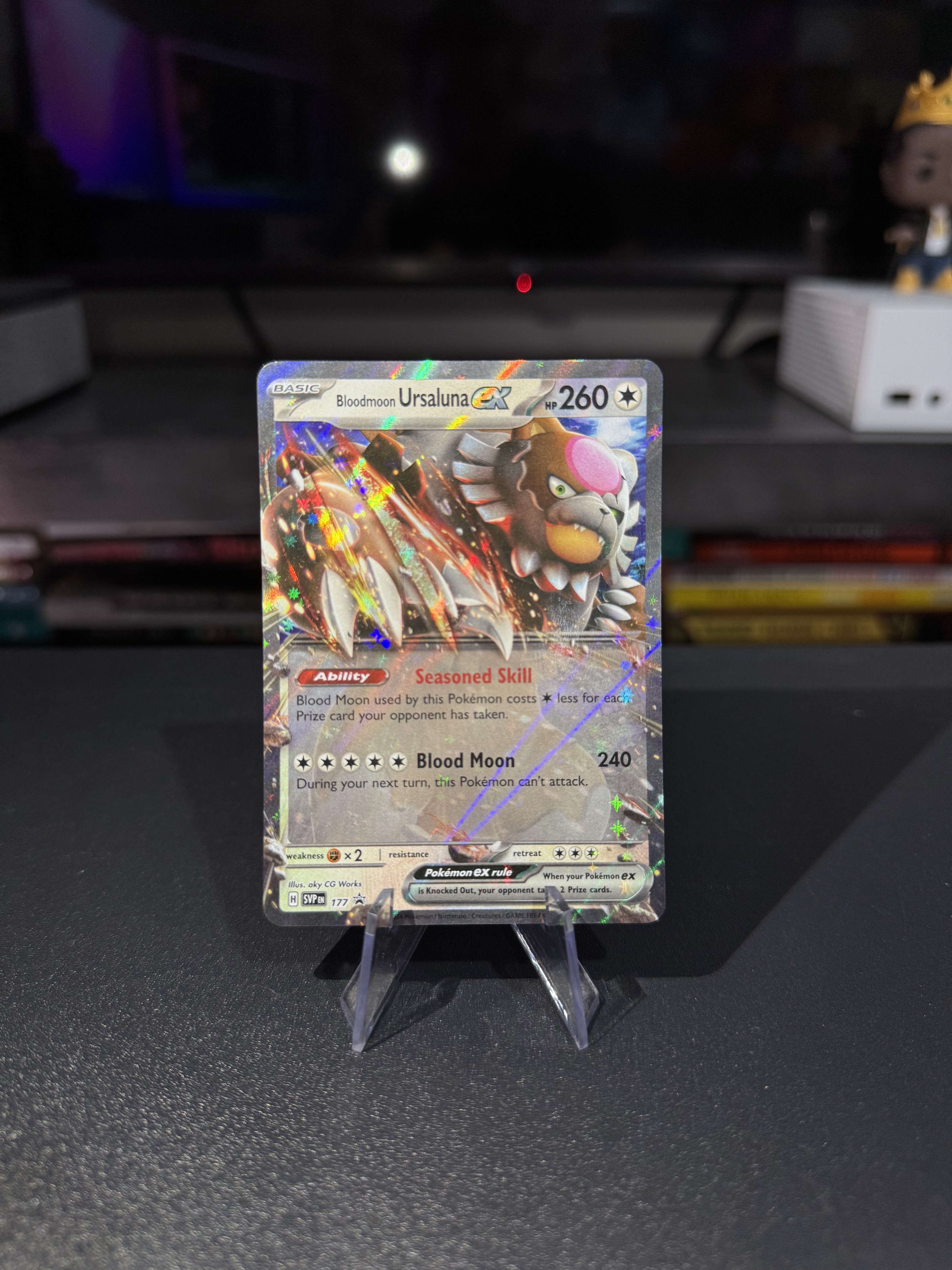 Bloodmoon Ursaluna Ex -  Scarlet & Violet Promo