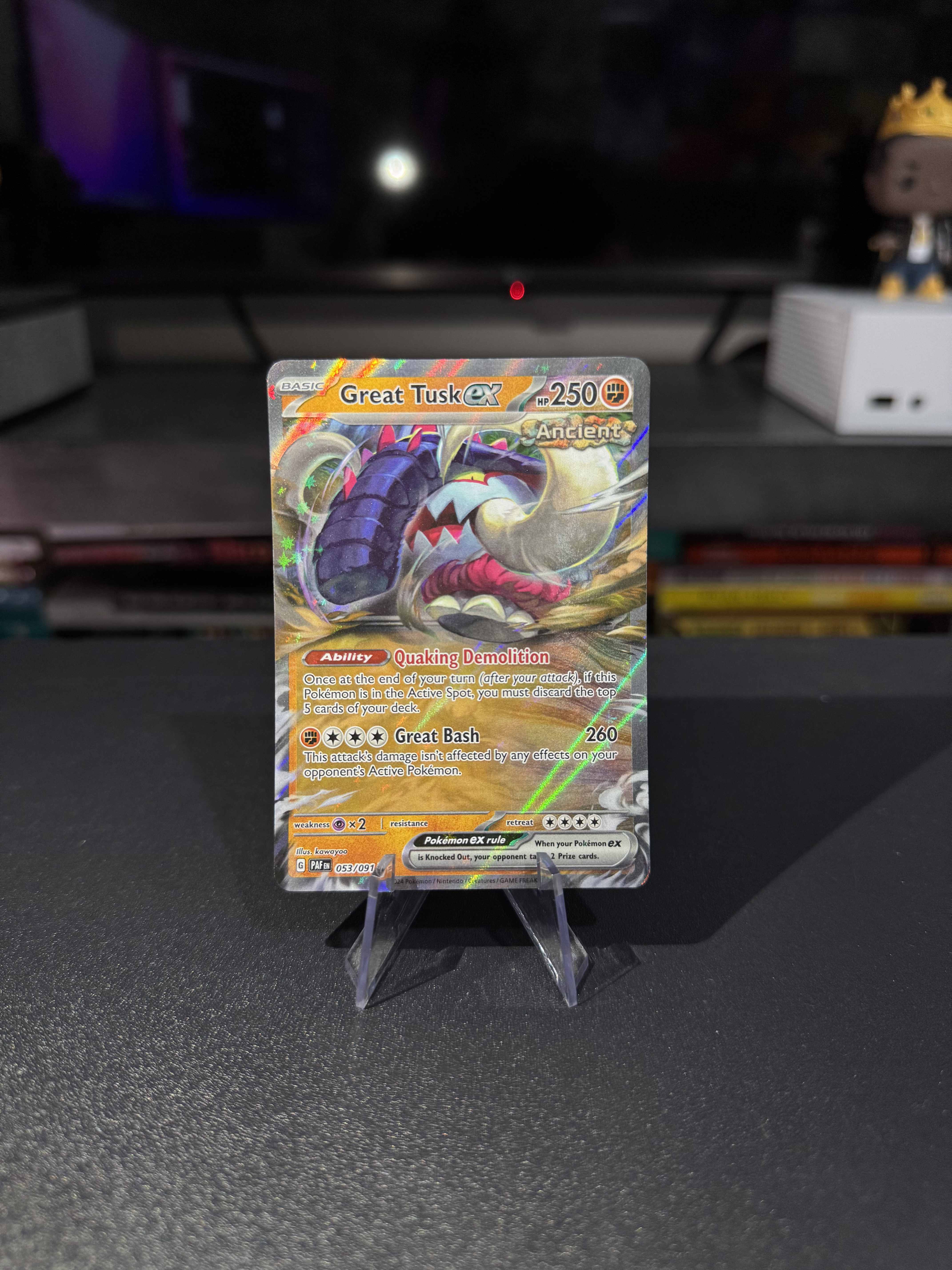 Great Tusk Ex - Paldean Fates