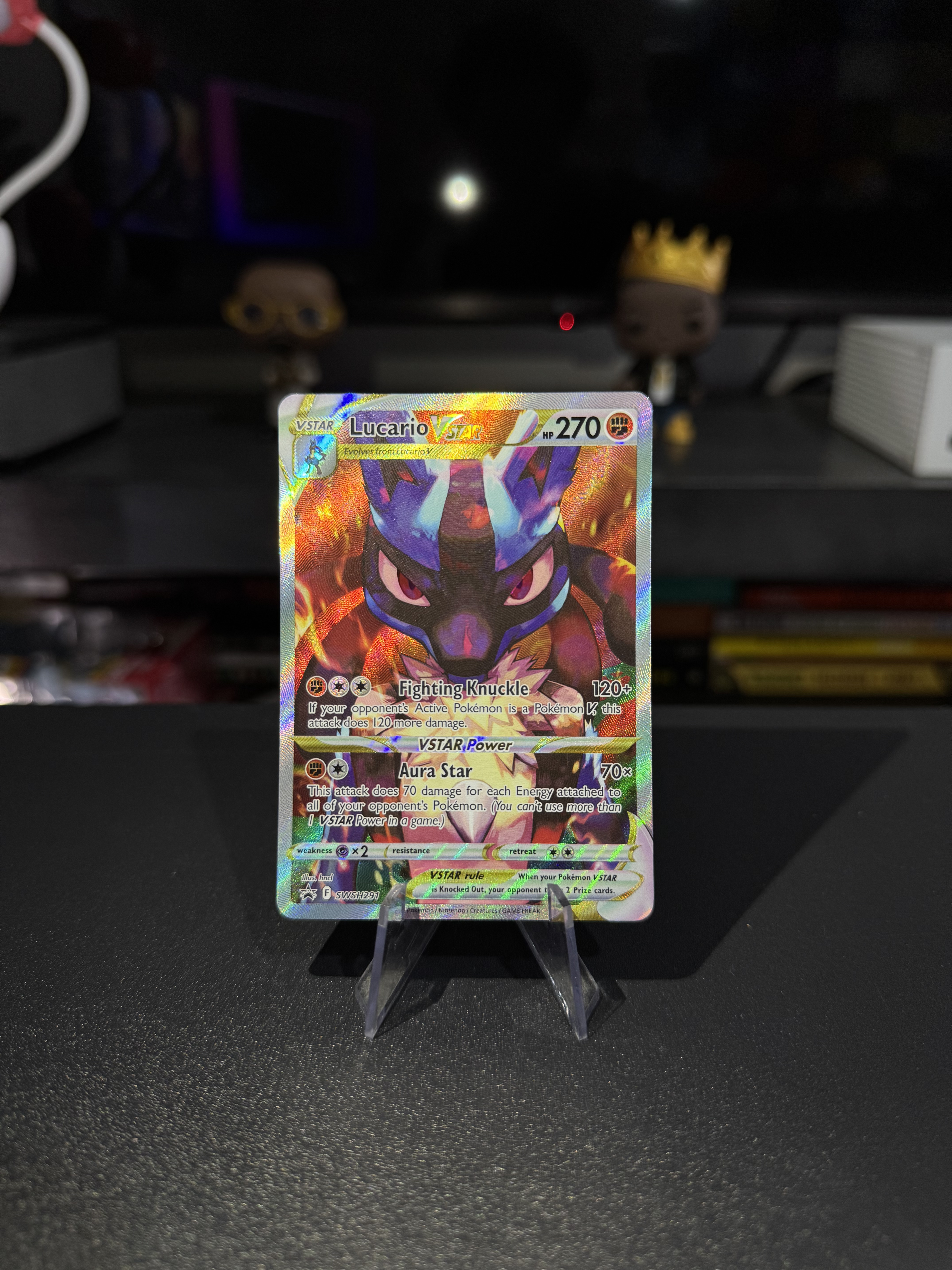 Lucario Vstar - Crown Zenith 