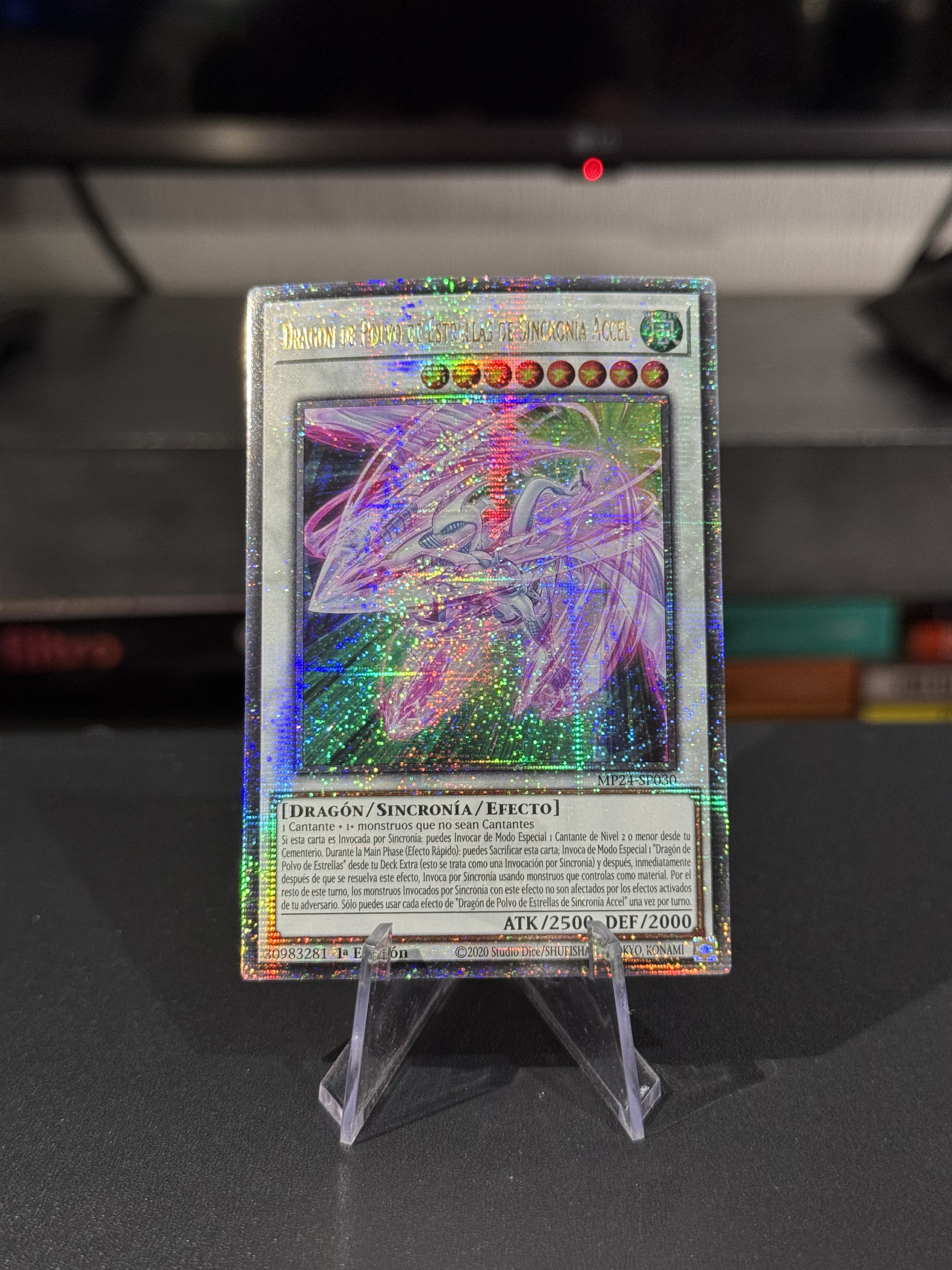 Accel Synchro Stardust Dragon - Dueling Mirrors