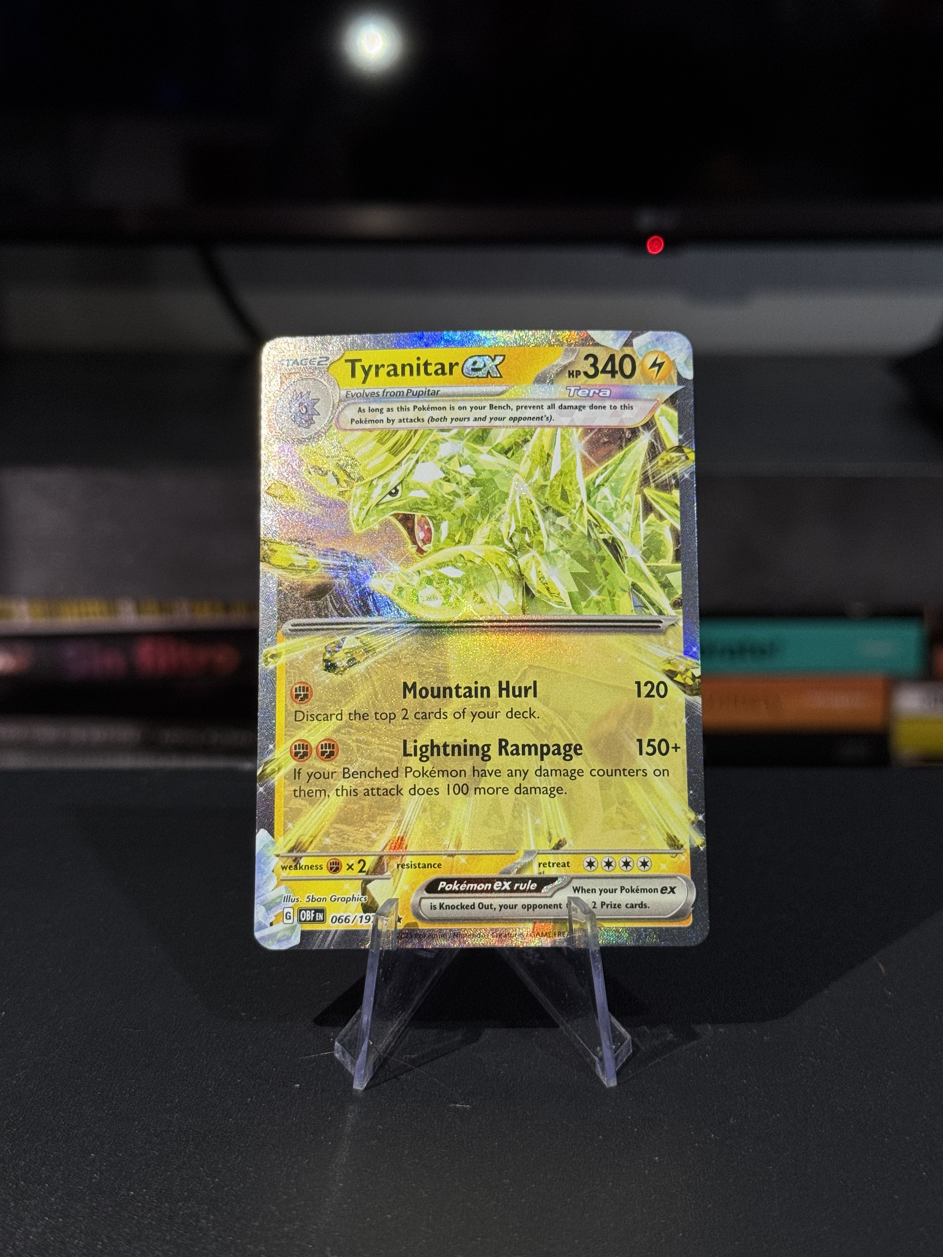 Tyranitar Ex - Obsidian Flames