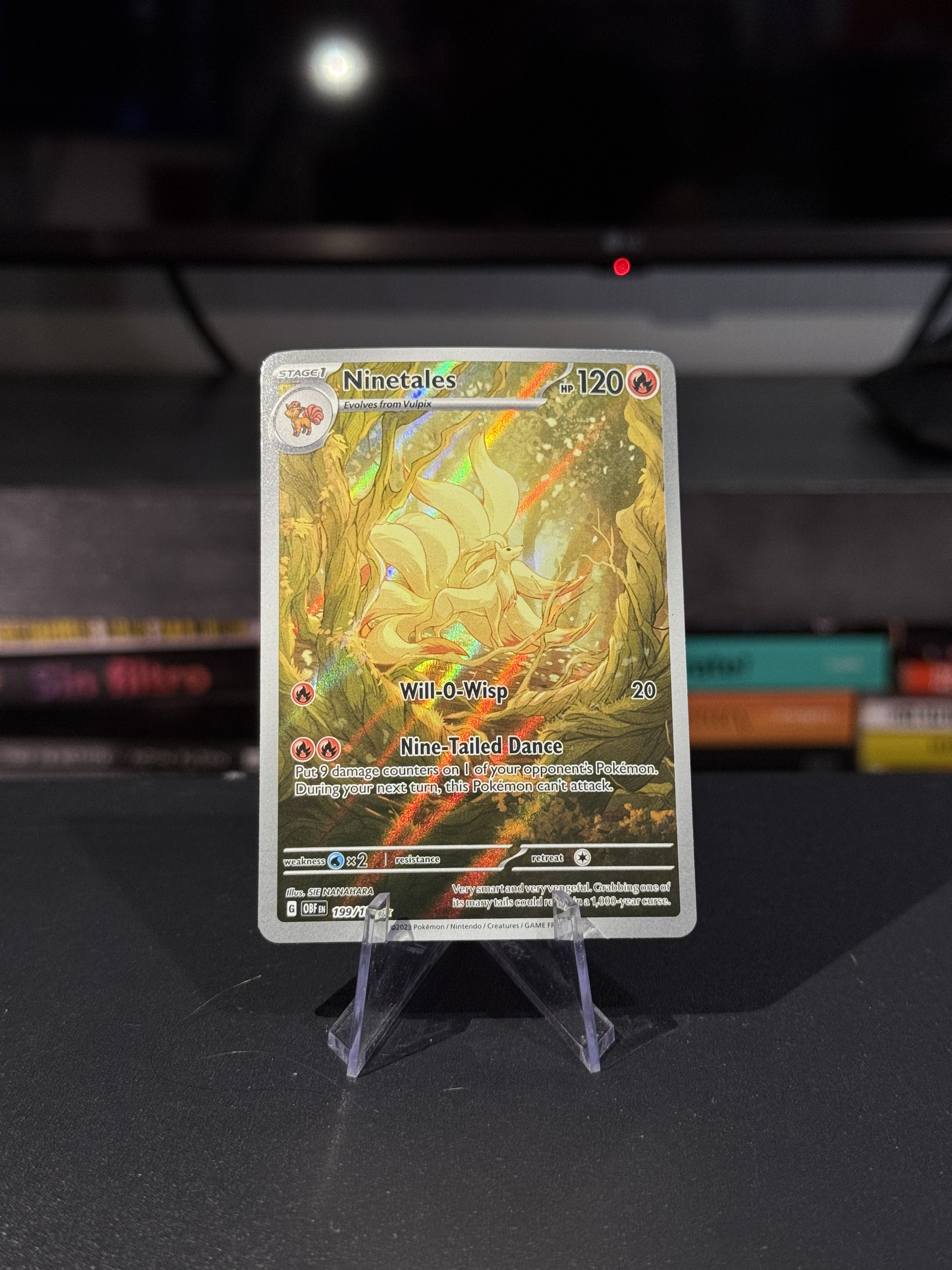 Ninetales - Obsidian Flames 