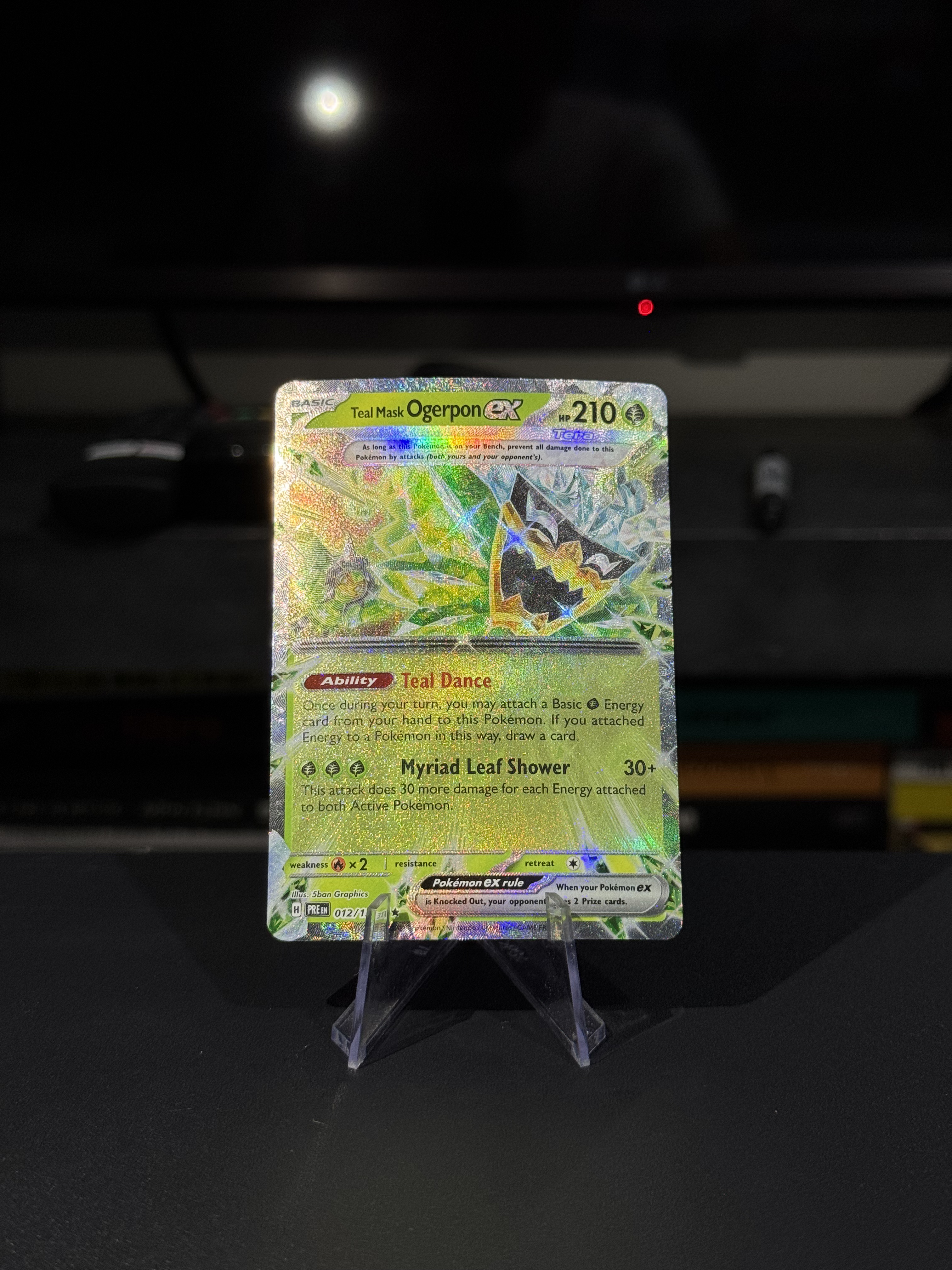 Teal Mask Ogerpon Ex - Prismatic Evolutions