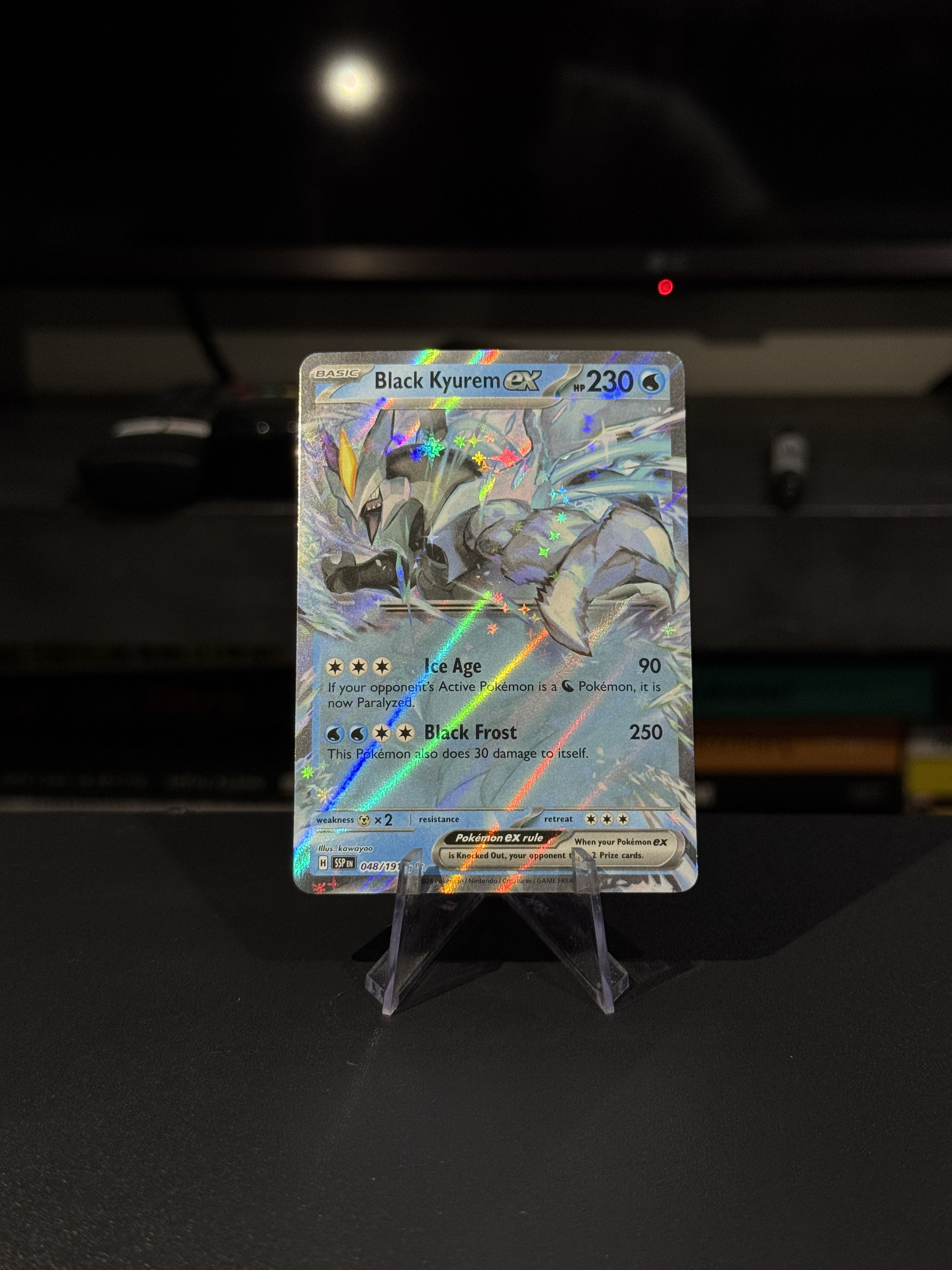 Black Kyurem Ex - Surging Sparks