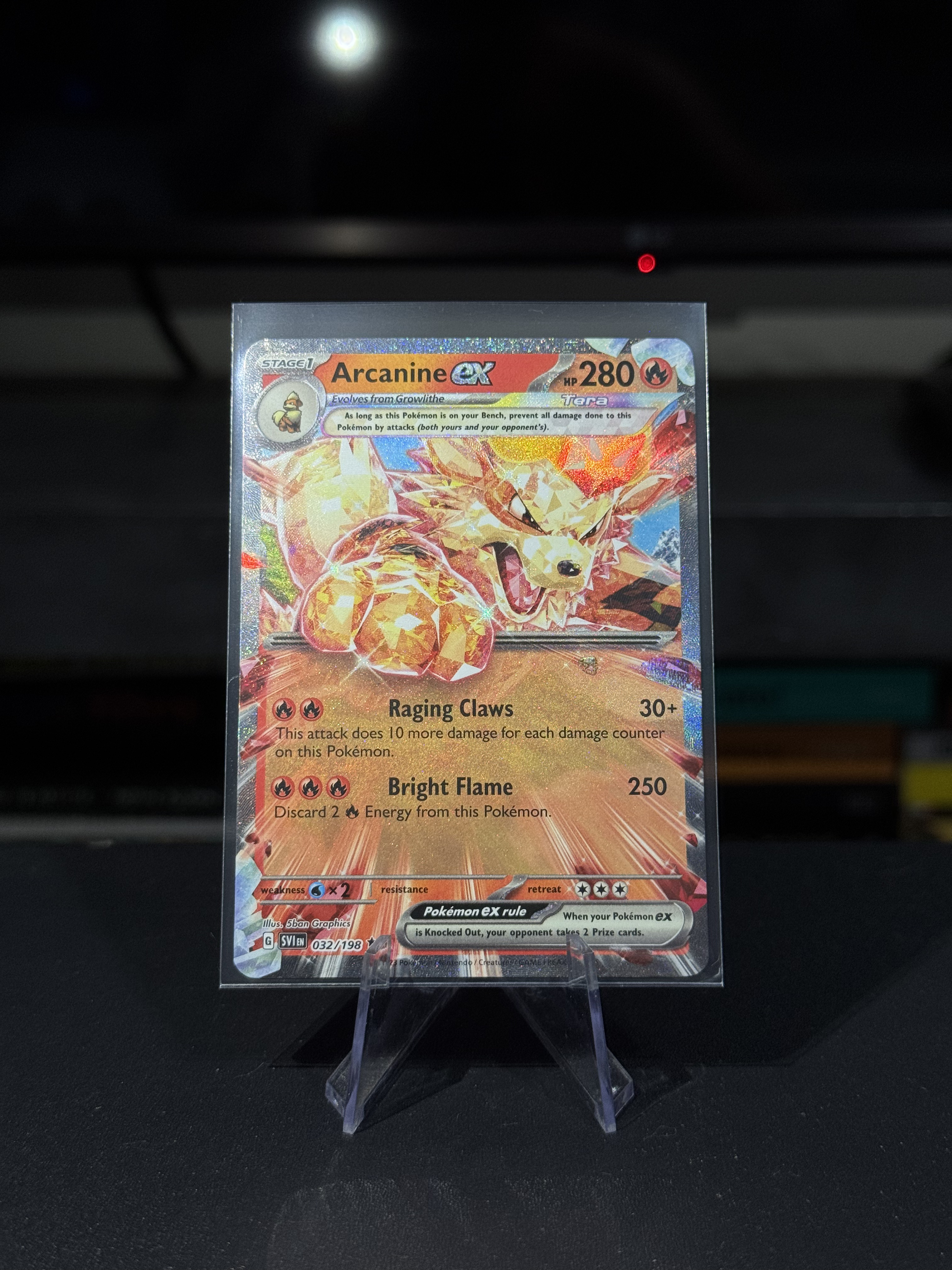 Arcanine Ex - Scarlet & Violet