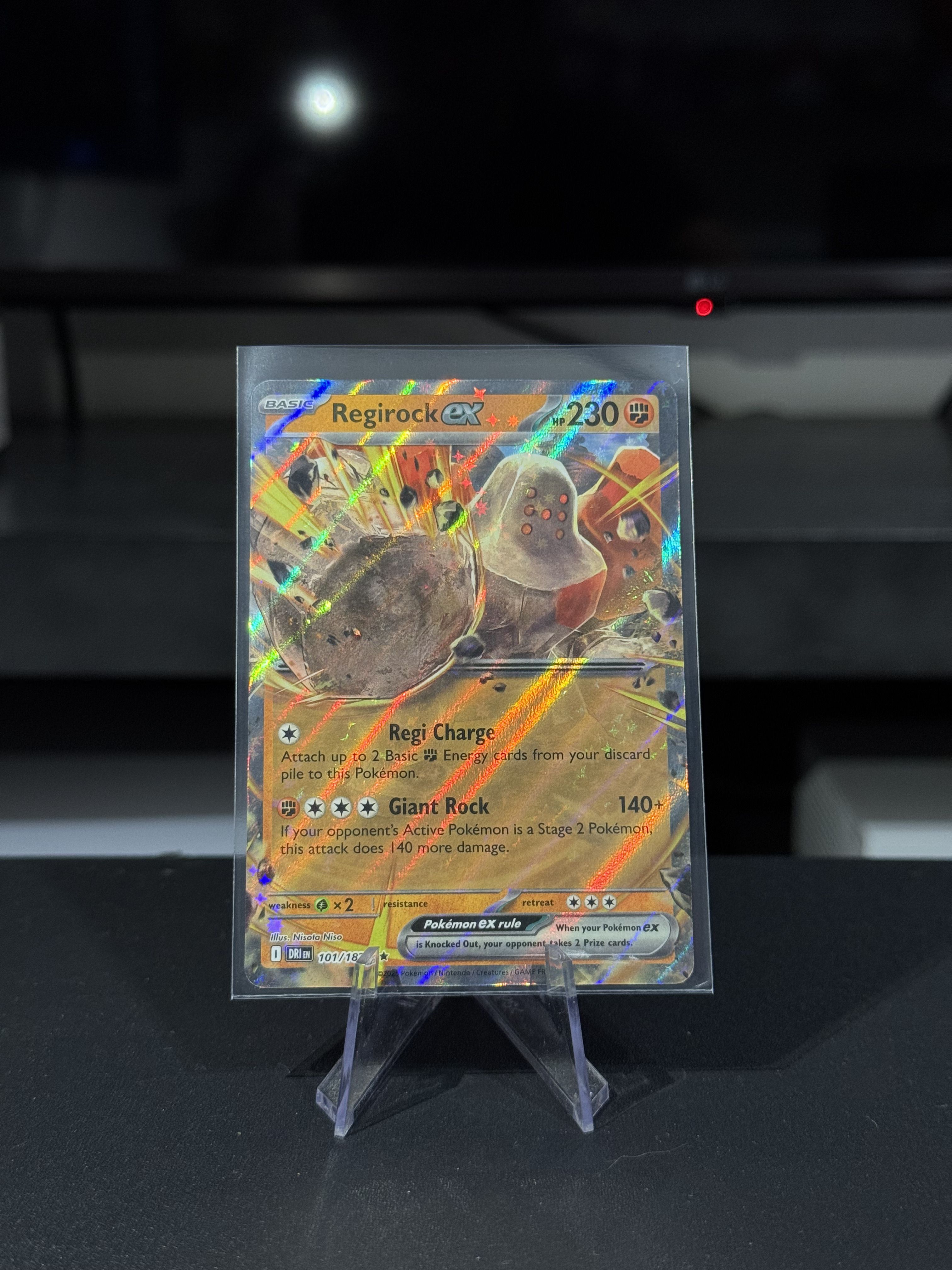 Regirock Ex - Destined Rivals 