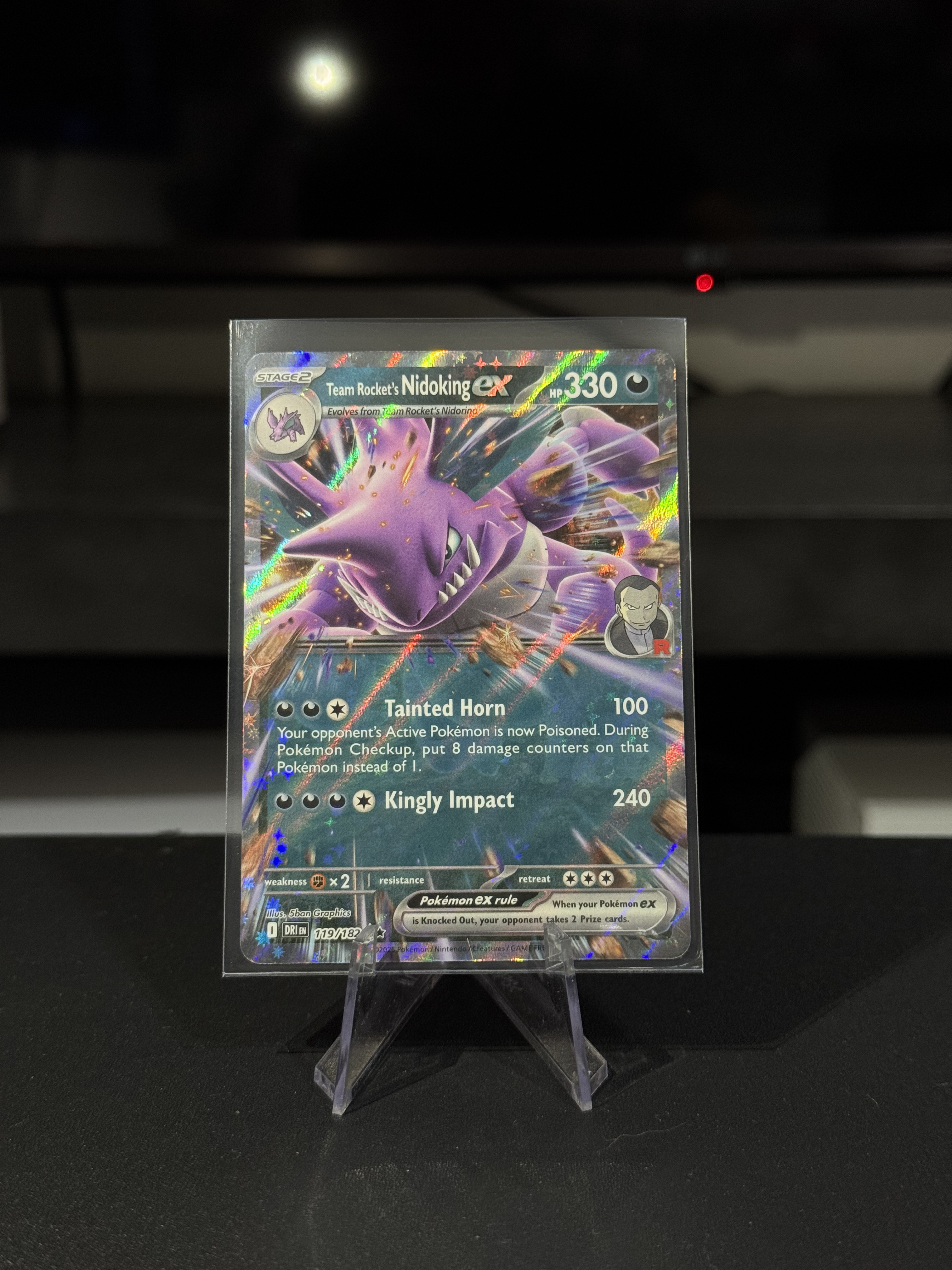 Nidoking Ex - Destined Rivals 