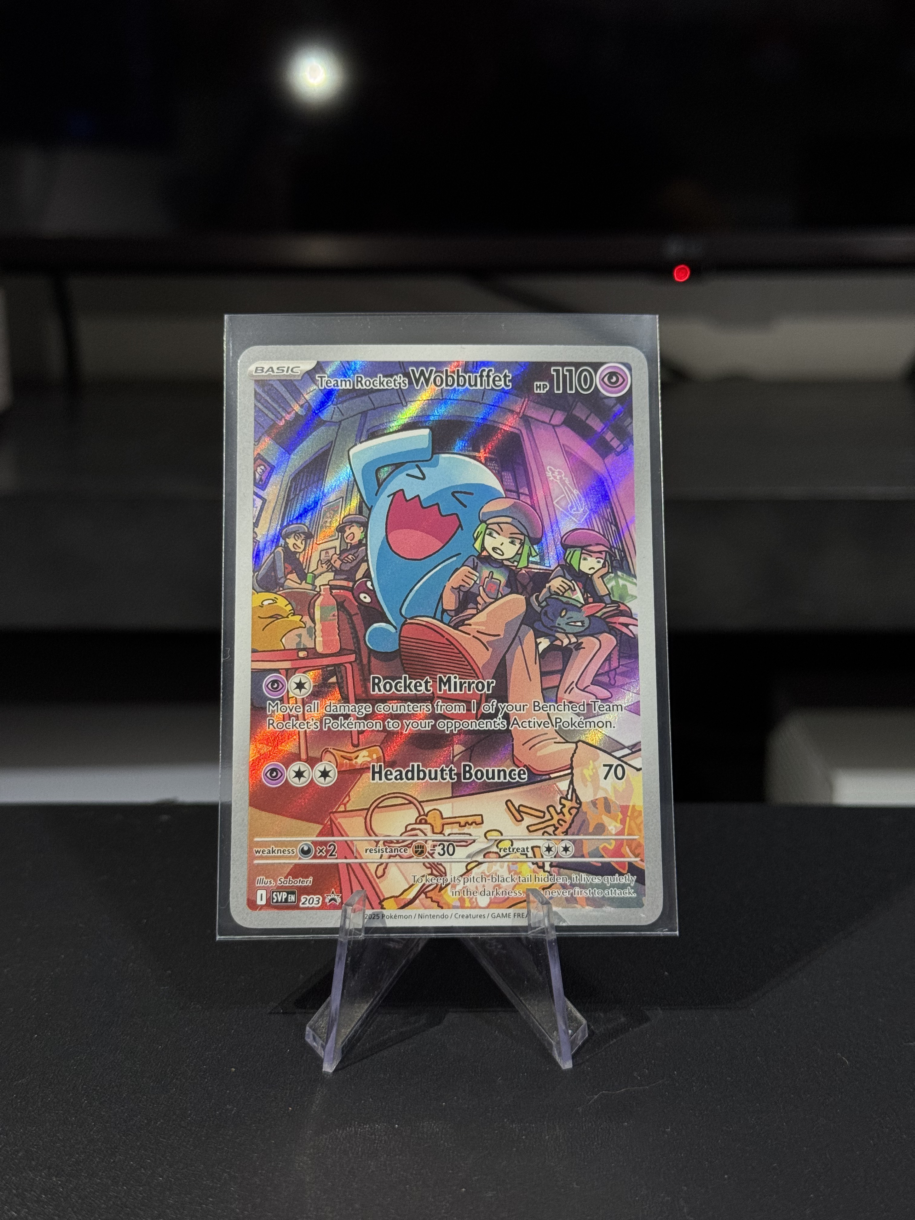 Team Rocket's Wobbuffet - Destined Rivals 