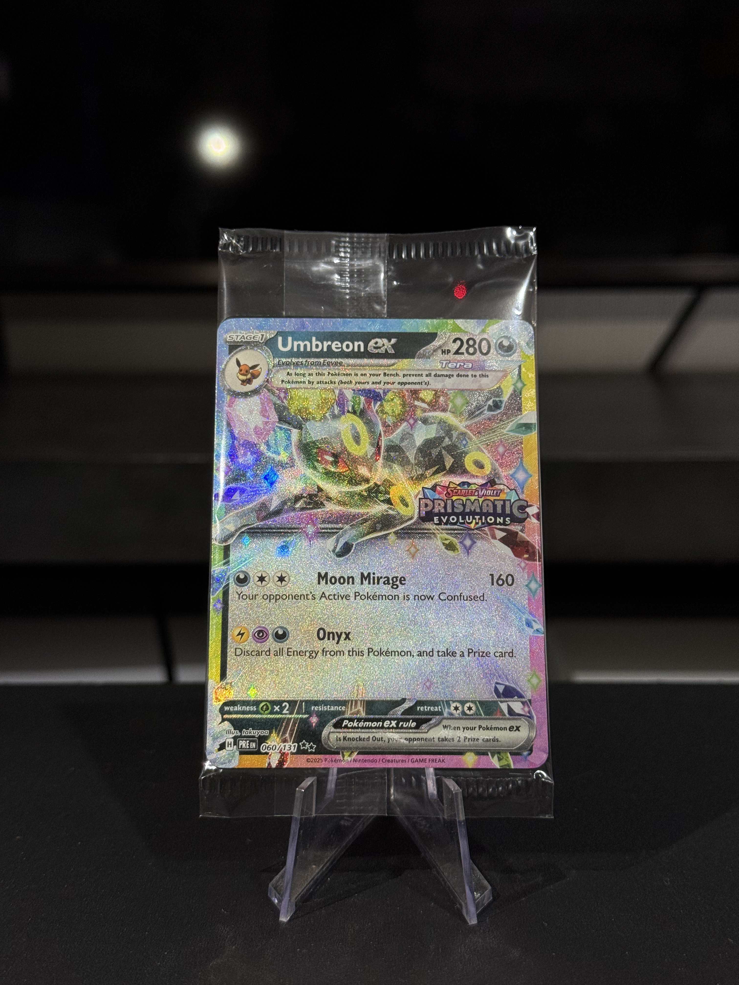 Umbreon Ex - (Prismatic Evolutions Stamp)