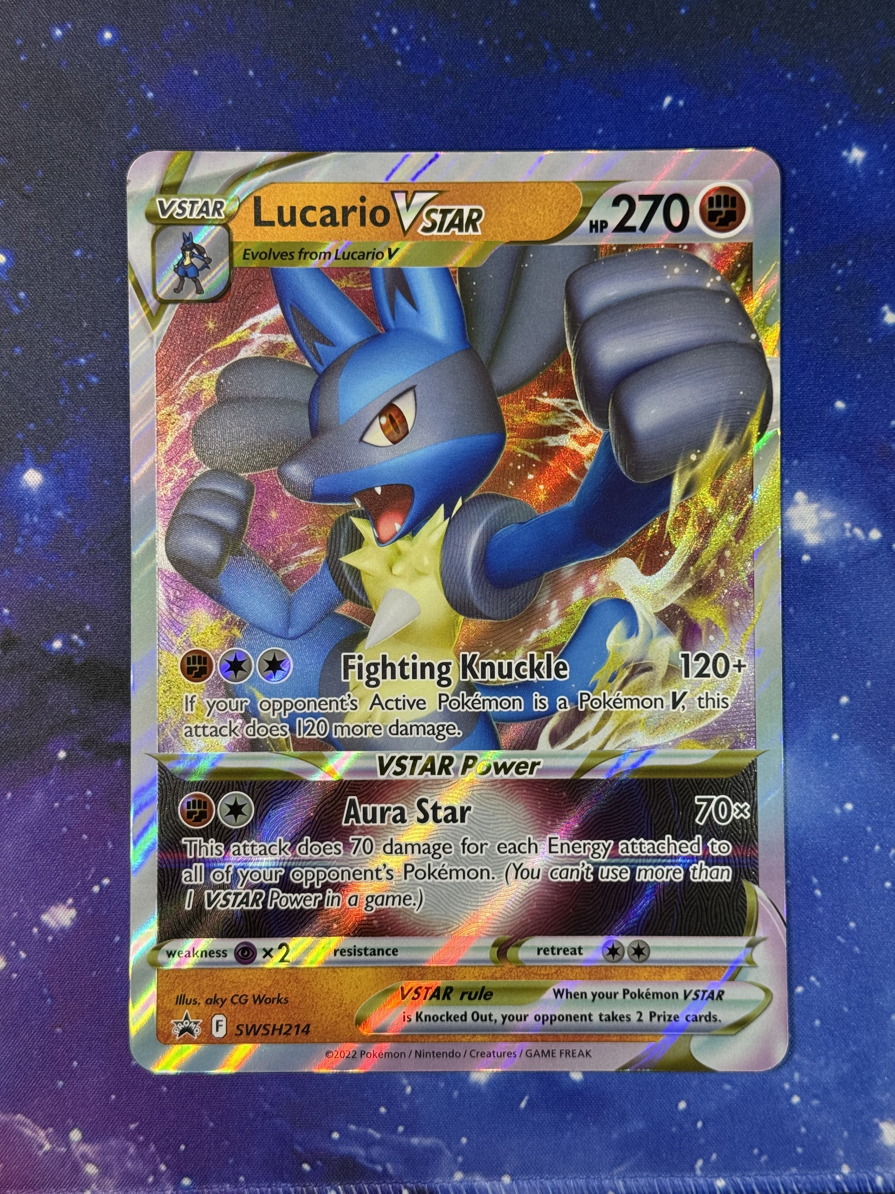 Lucario Vstar 