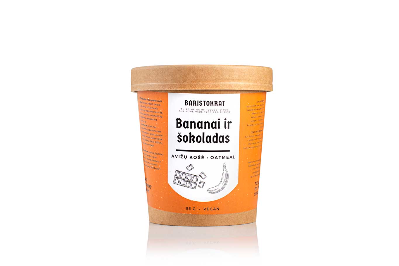 BANANAI IR ŠOKOLADAS superkošė