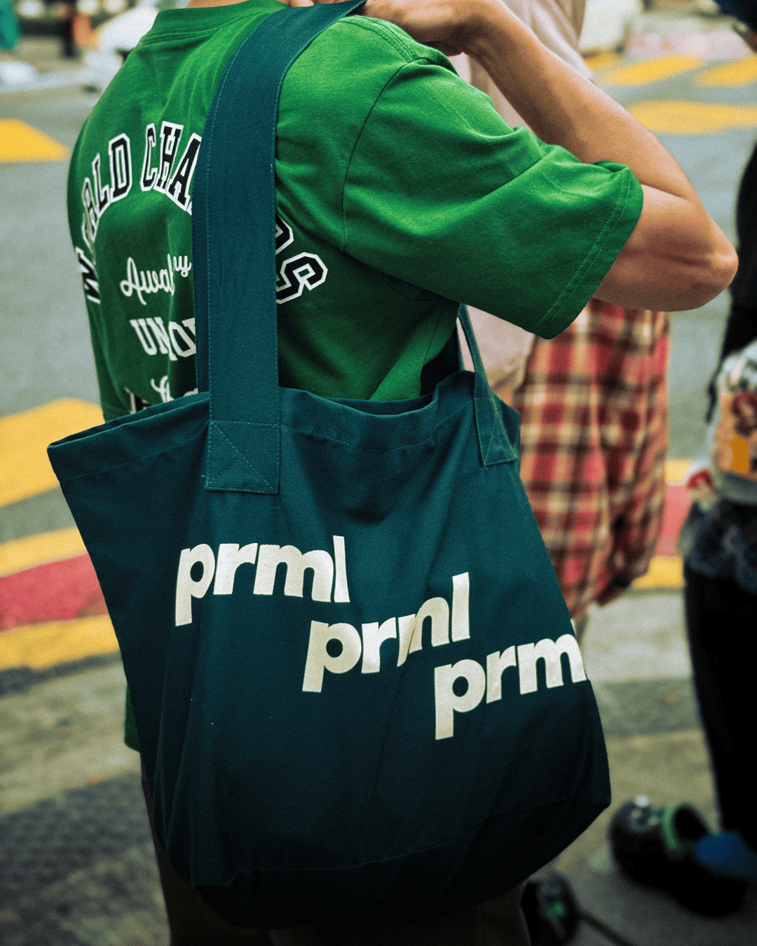 PRML Tri Stack Logo Tote Bag