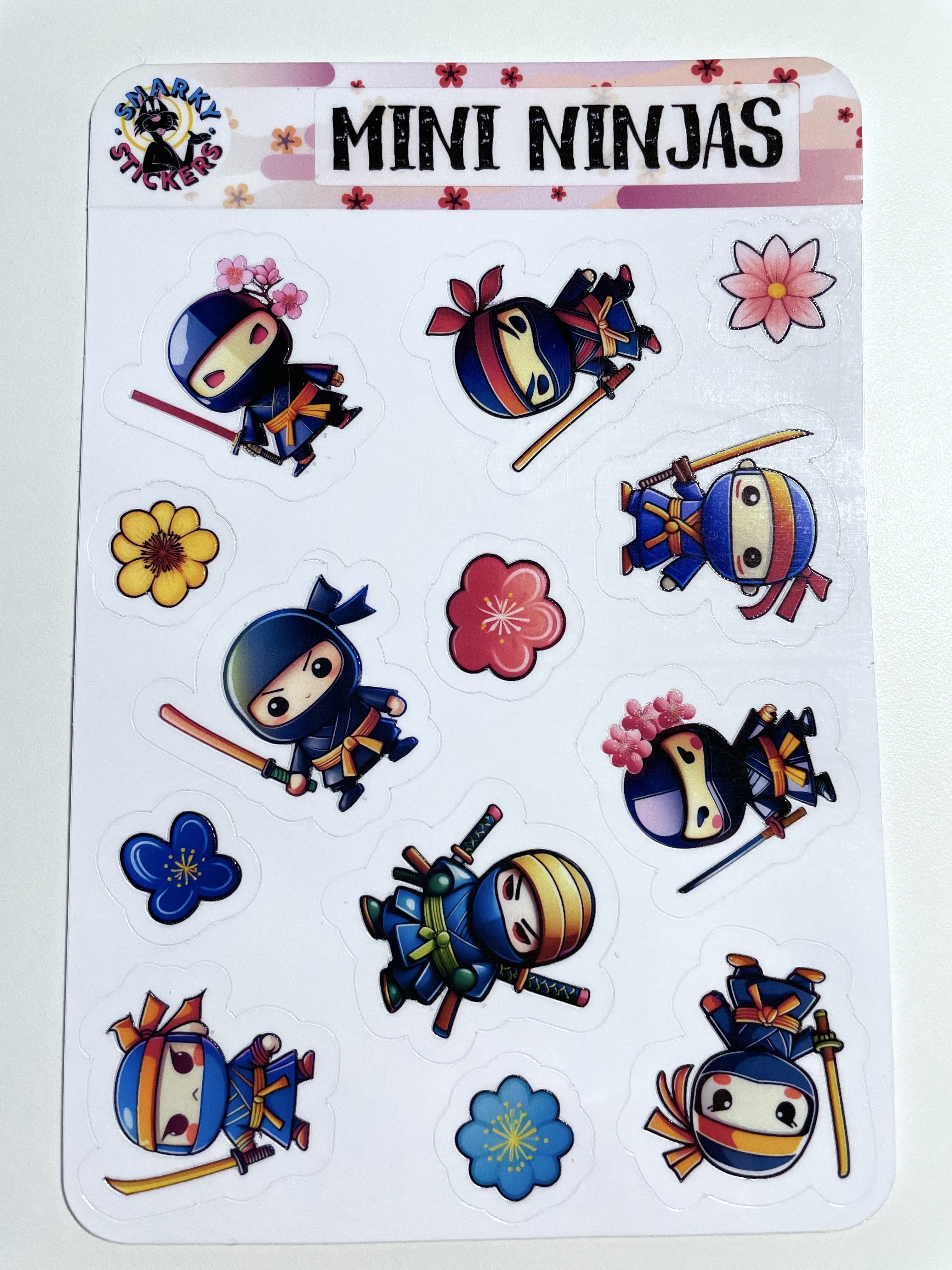 Mini Ninjas Sticker Set (2x Sheets/26x Stickers) | Sheets