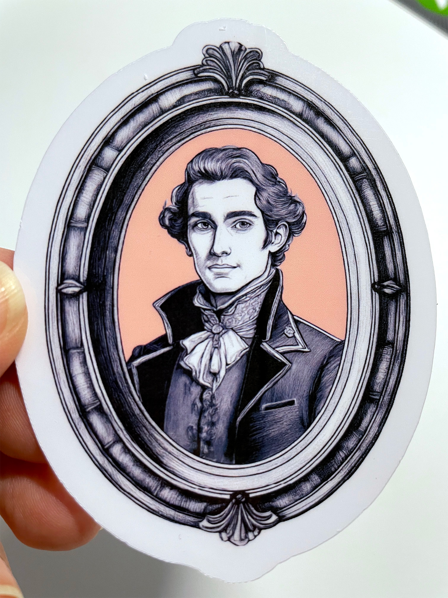 Victorian Framed Sticker Set (6x Stickers) | Water Resistant