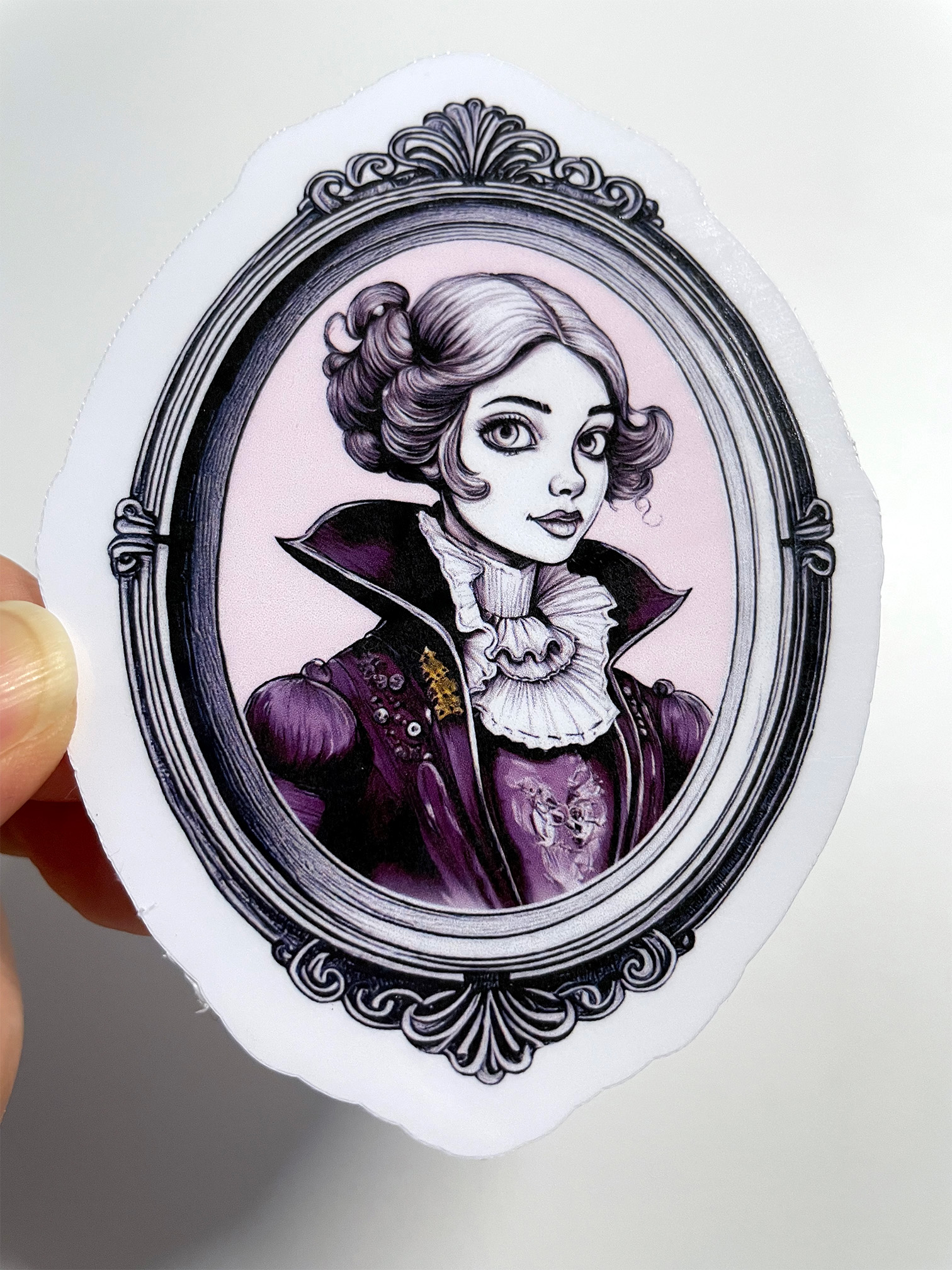 Victorian Framed Sticker | Large | Baroness Elowen Fairchild
