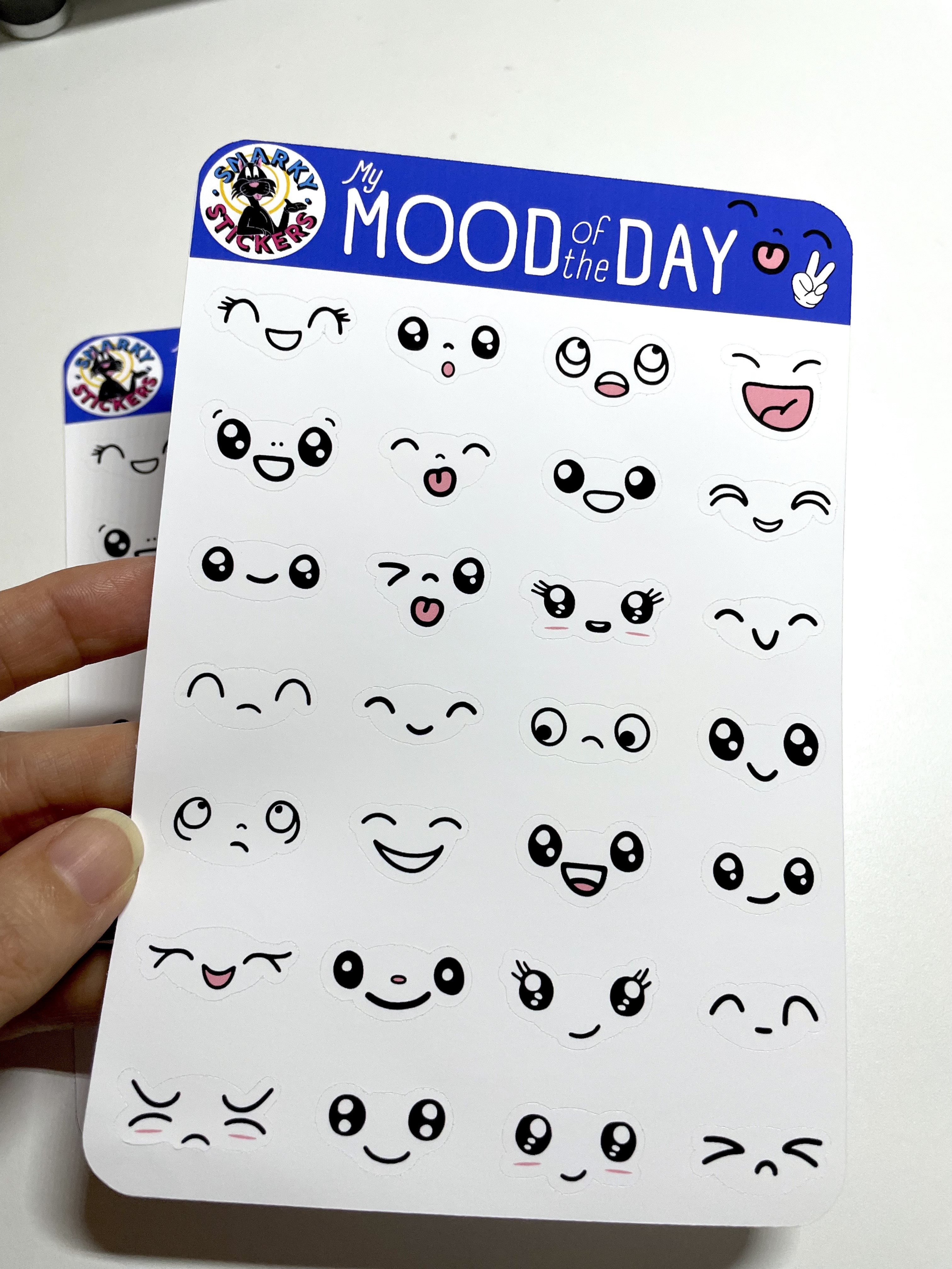 28 pcs Mood of the Day Sticker Sheet