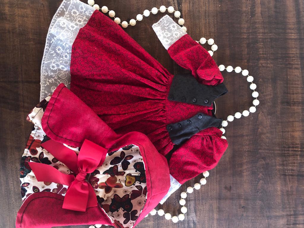 Look Chapéuzinho Vermelho