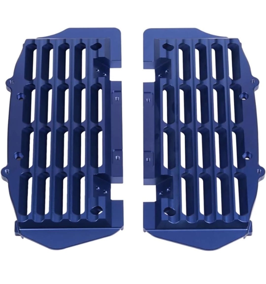 Protector de Radiador Aluminio Azul