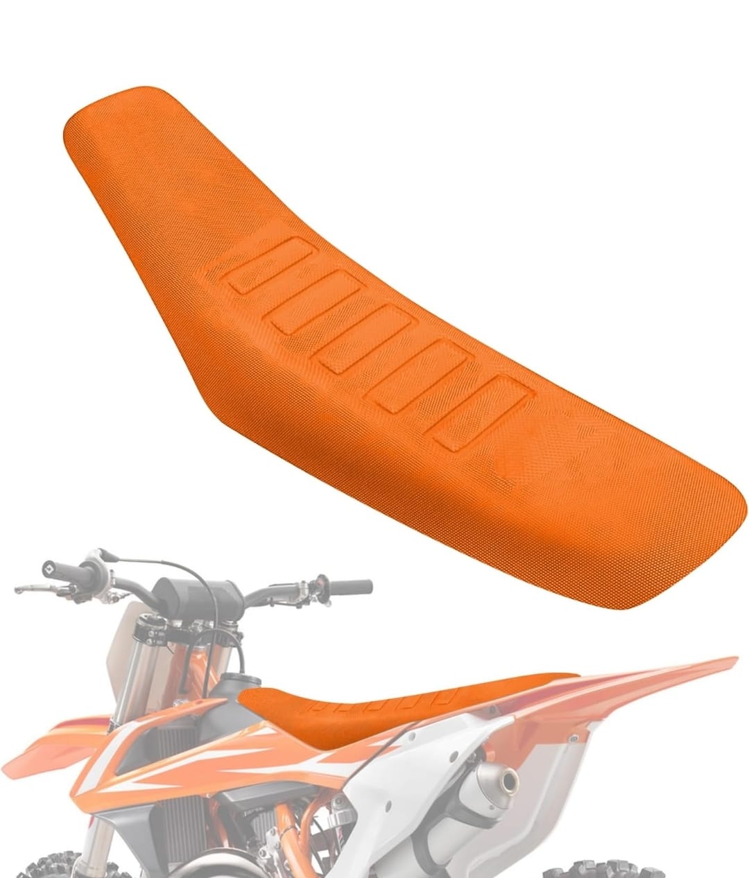 Forro Asiento Antideslizante Naranja