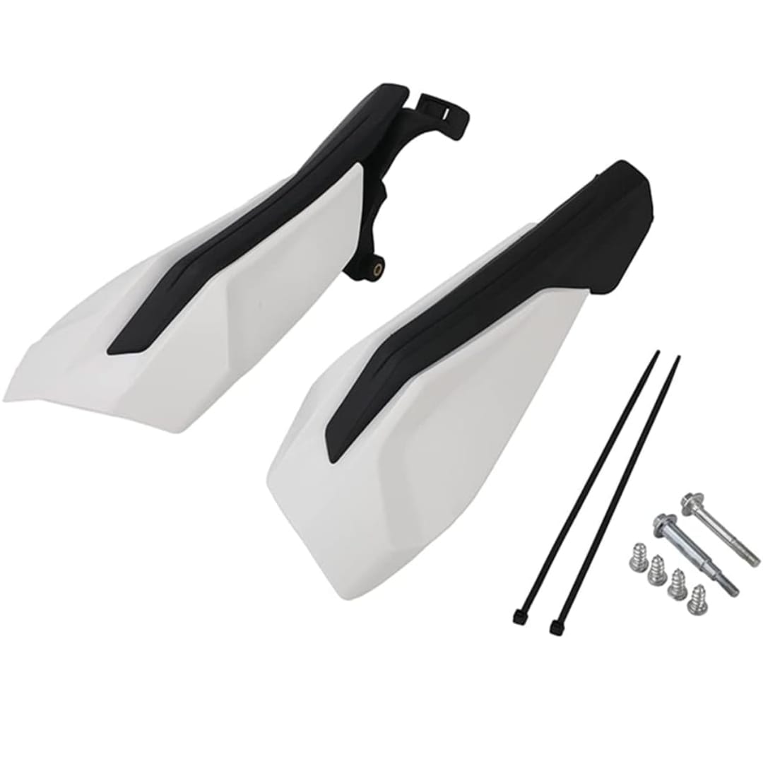 Protectores de manos blancos