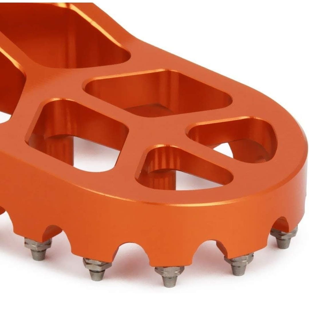 Estribos Aluminio Naranja 2015