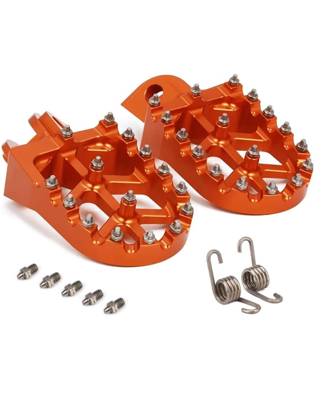 Estribos Aluminio Naranja 2015