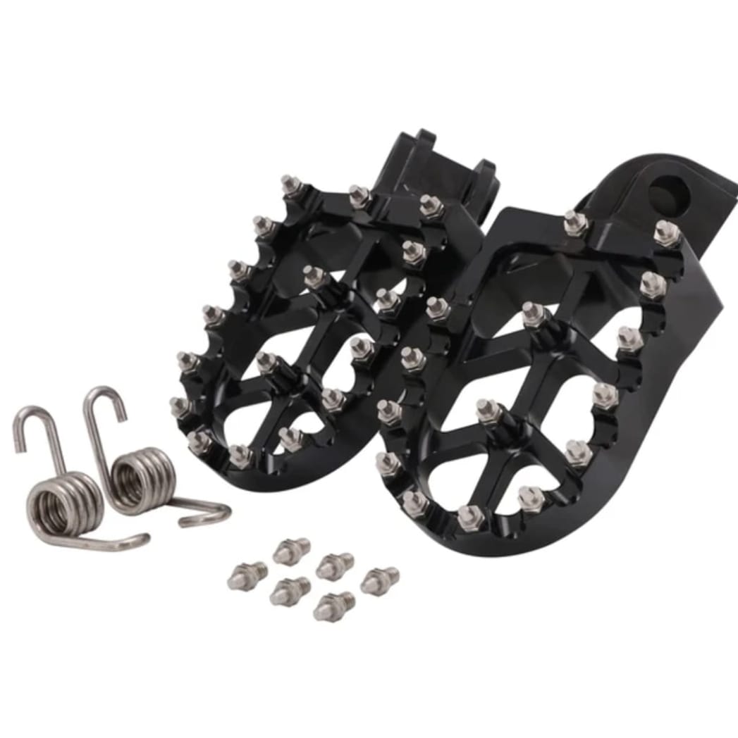 Estribos aluminio negro 2015