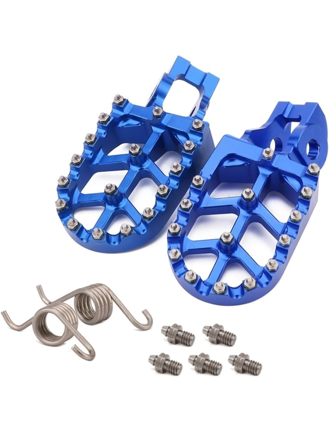 Estribos aluminio azules 2016-2022