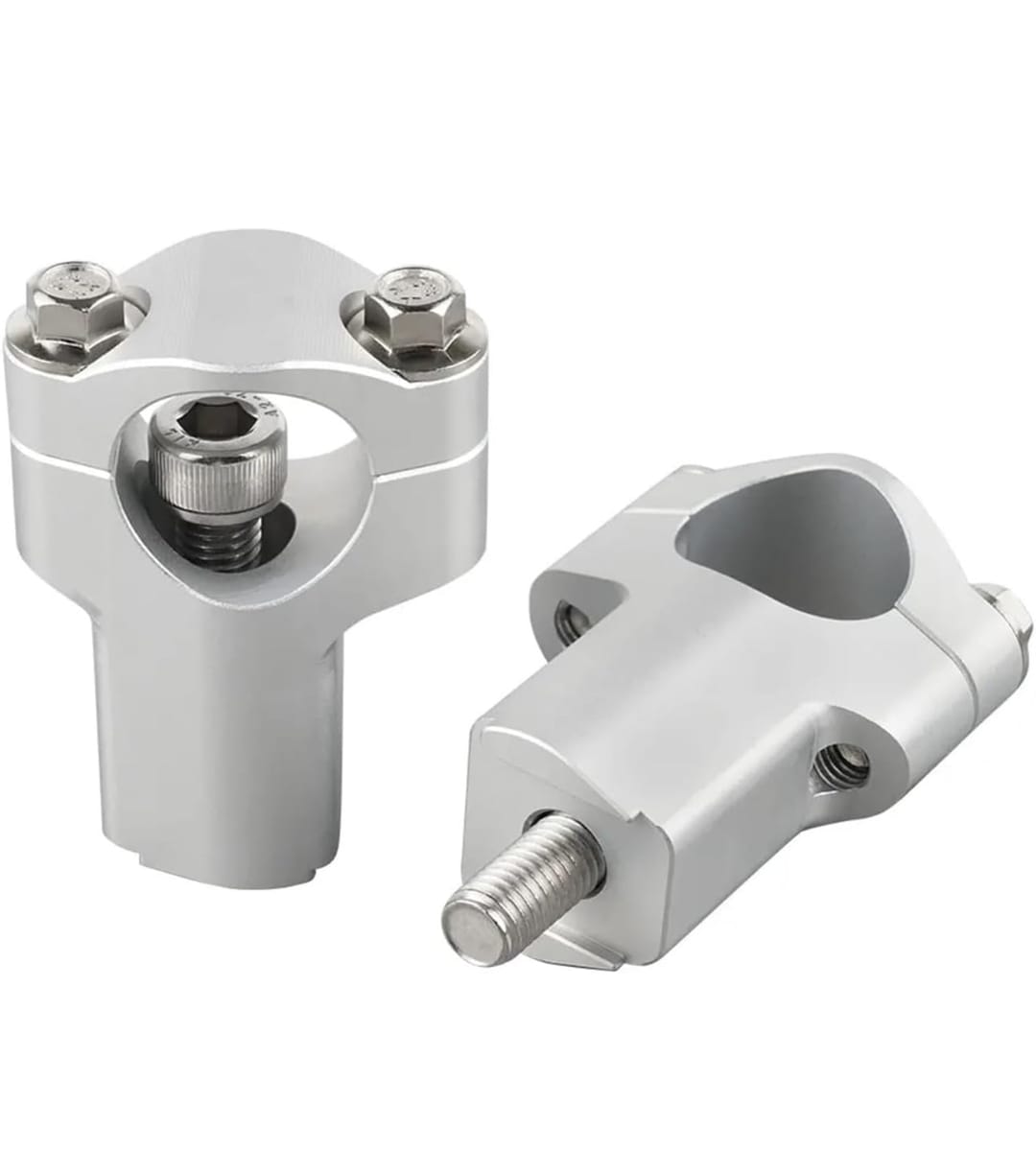 Elevadores de volante Plateado