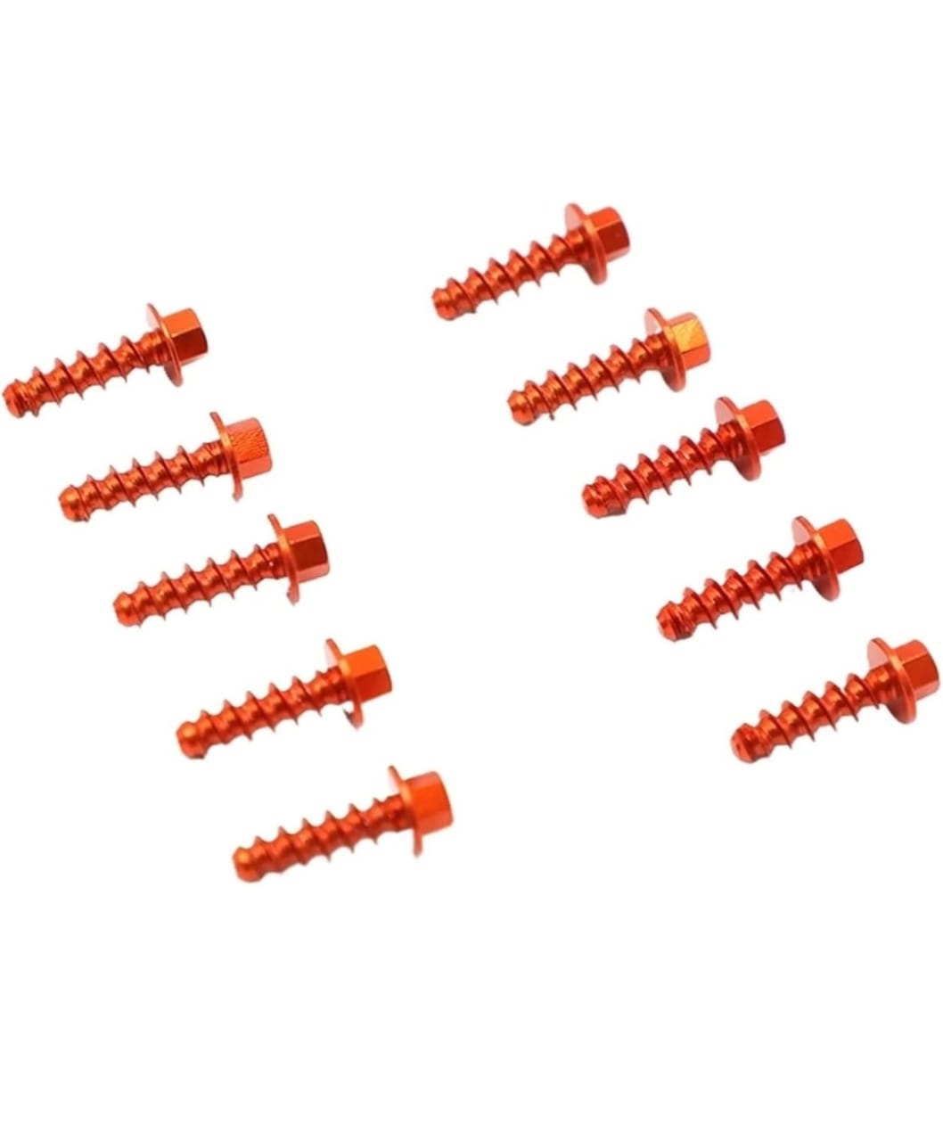 Tornillos de tapas de tanque naranja