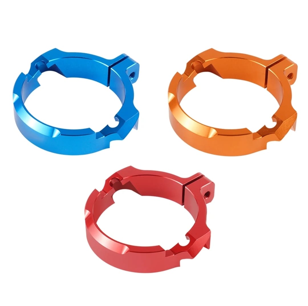 Protector de brida de escape naranja