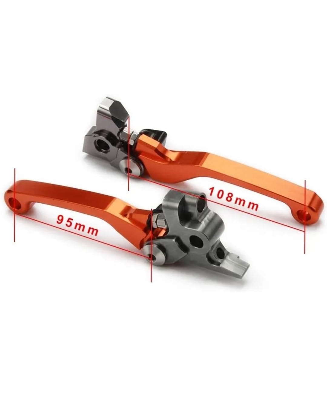 Maniguetas retractiles naranja