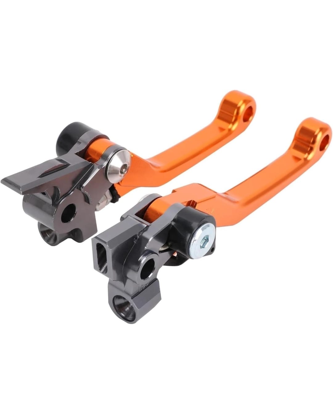 Maniguetas retractiles naranja