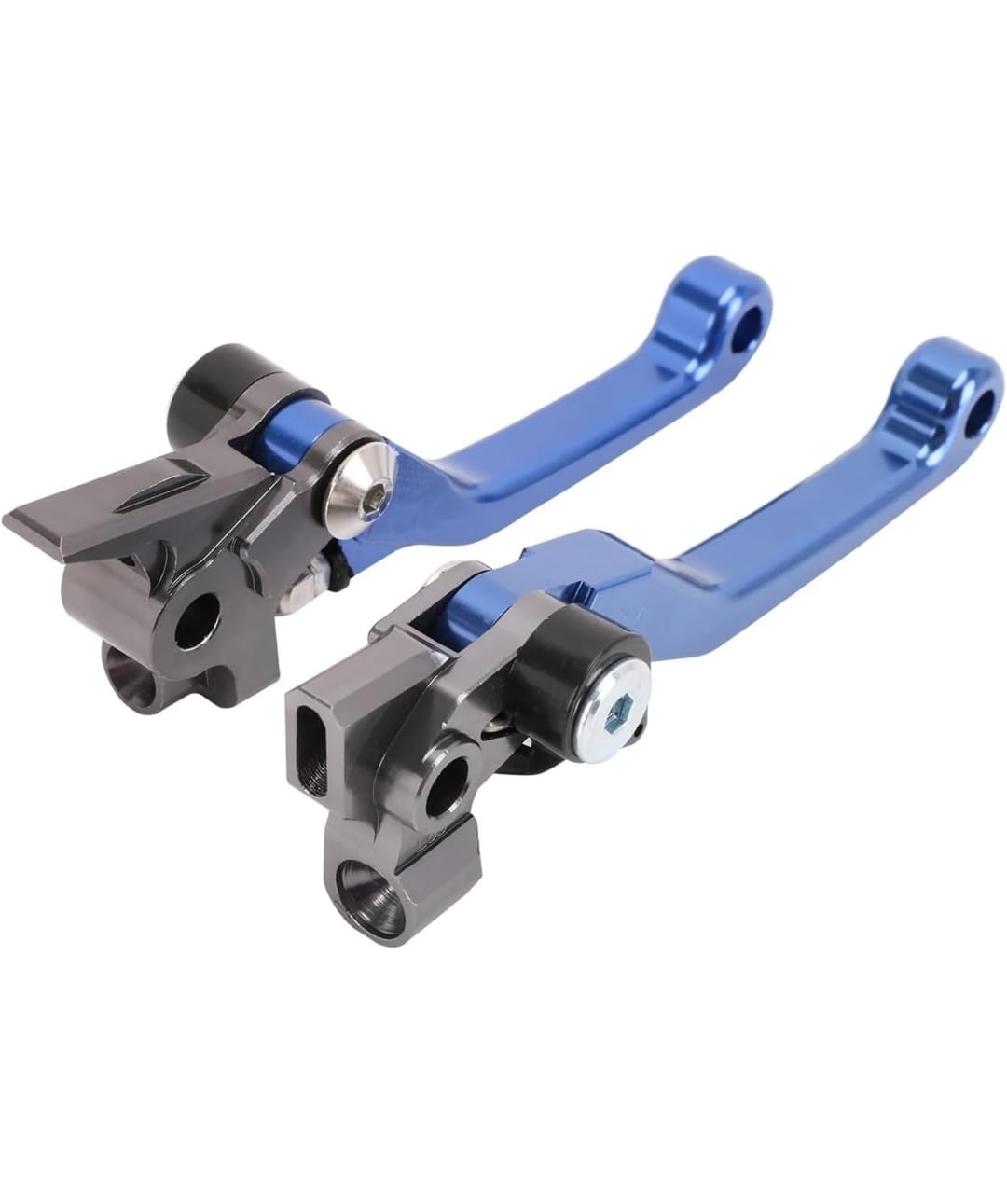 Maniguetas retractiles azul