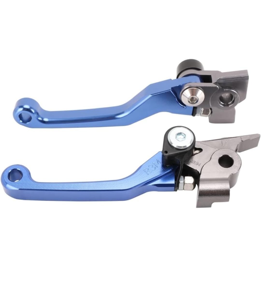 Maniguetas retractiles azul