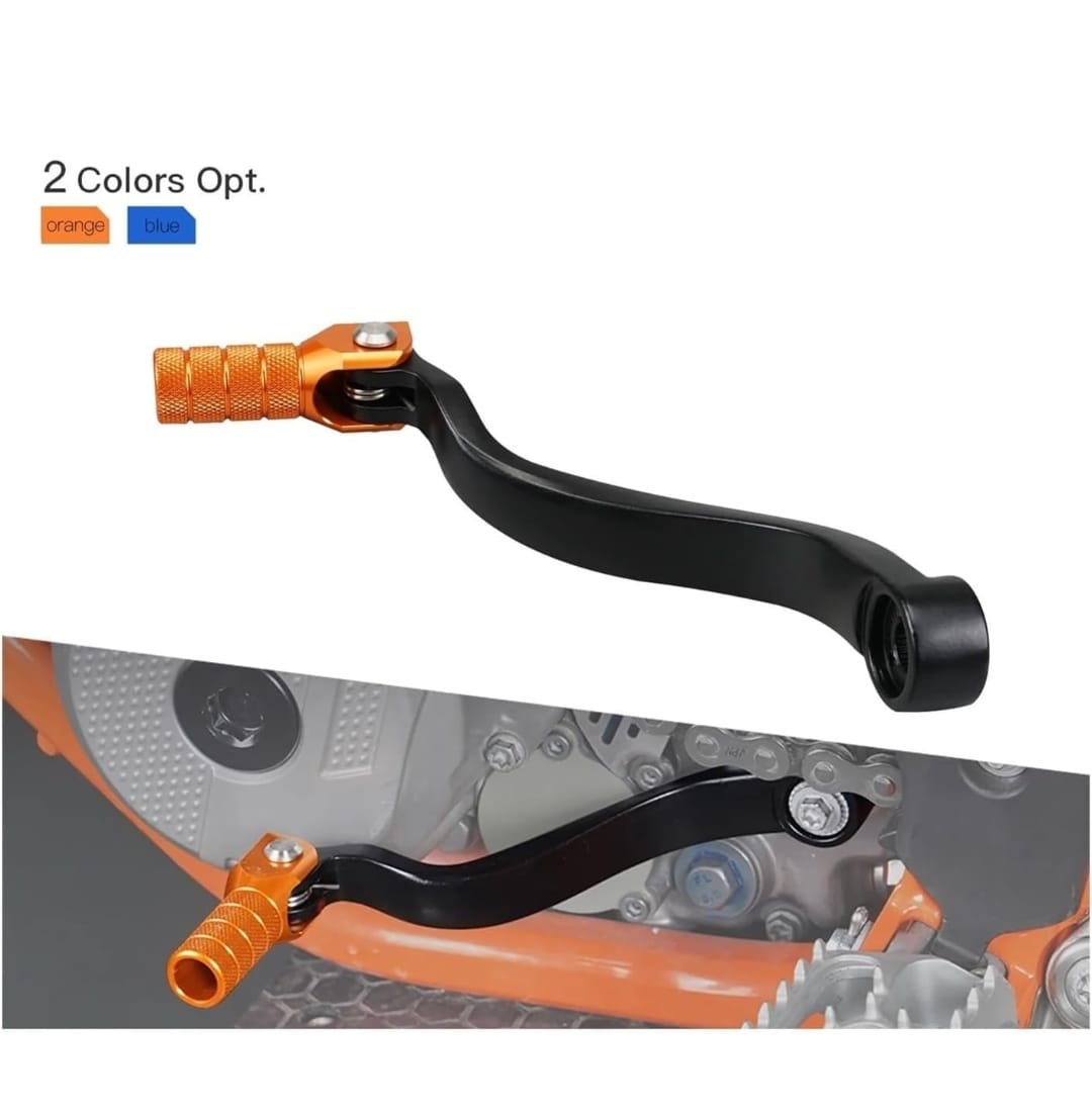 Palanca de cambios naranja