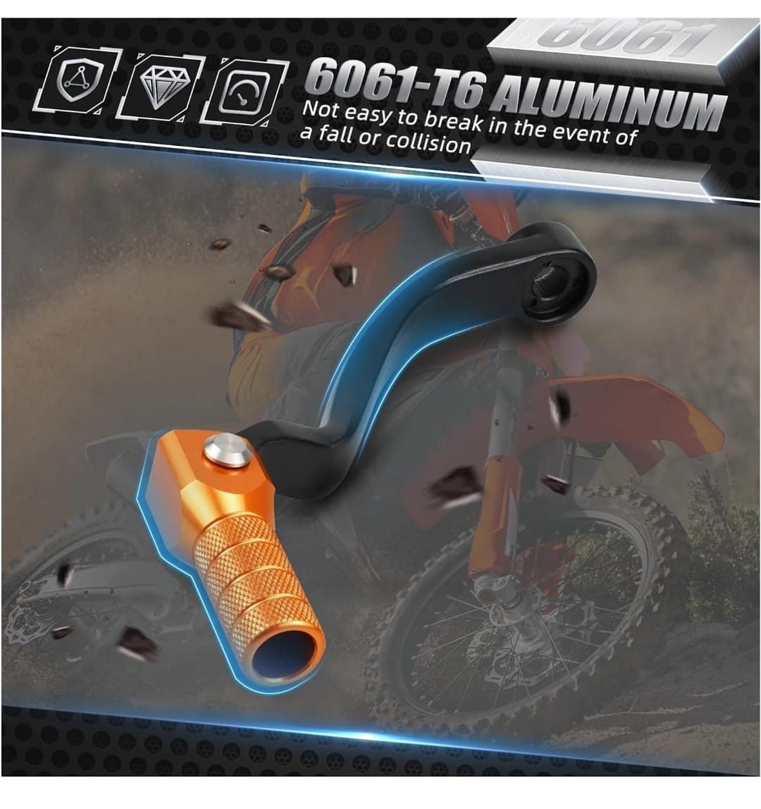 Palanca de cambios azul