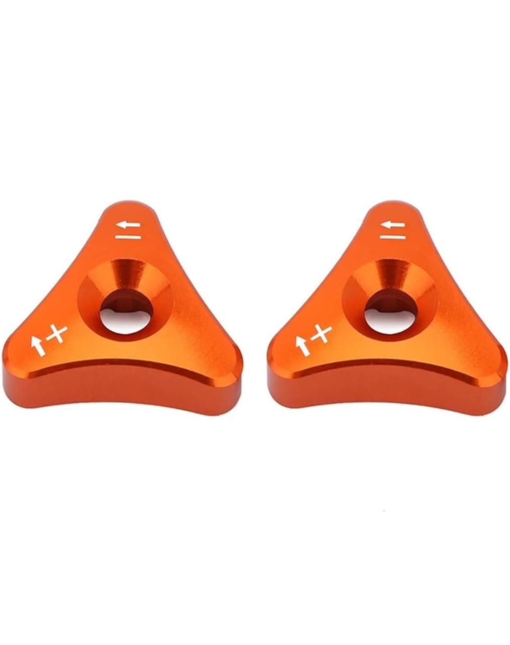 Perillas regulación suspensión azul