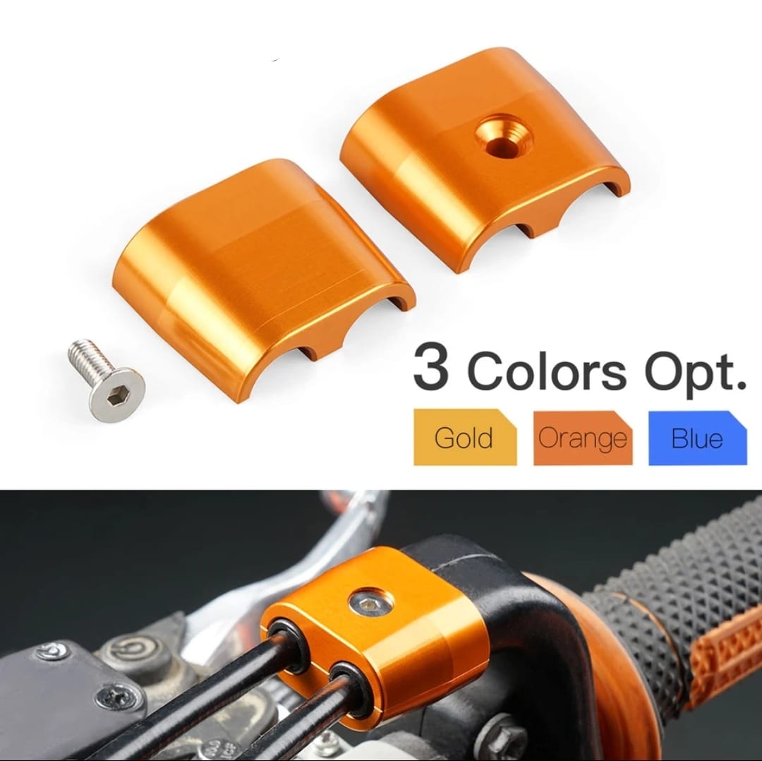 Protector de cables de acelerador naranja