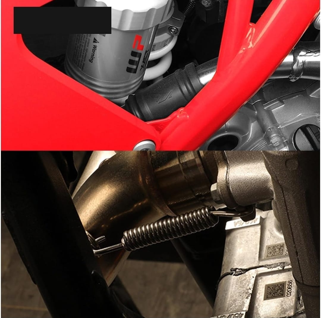 Caucho unión de silenciador con pipa