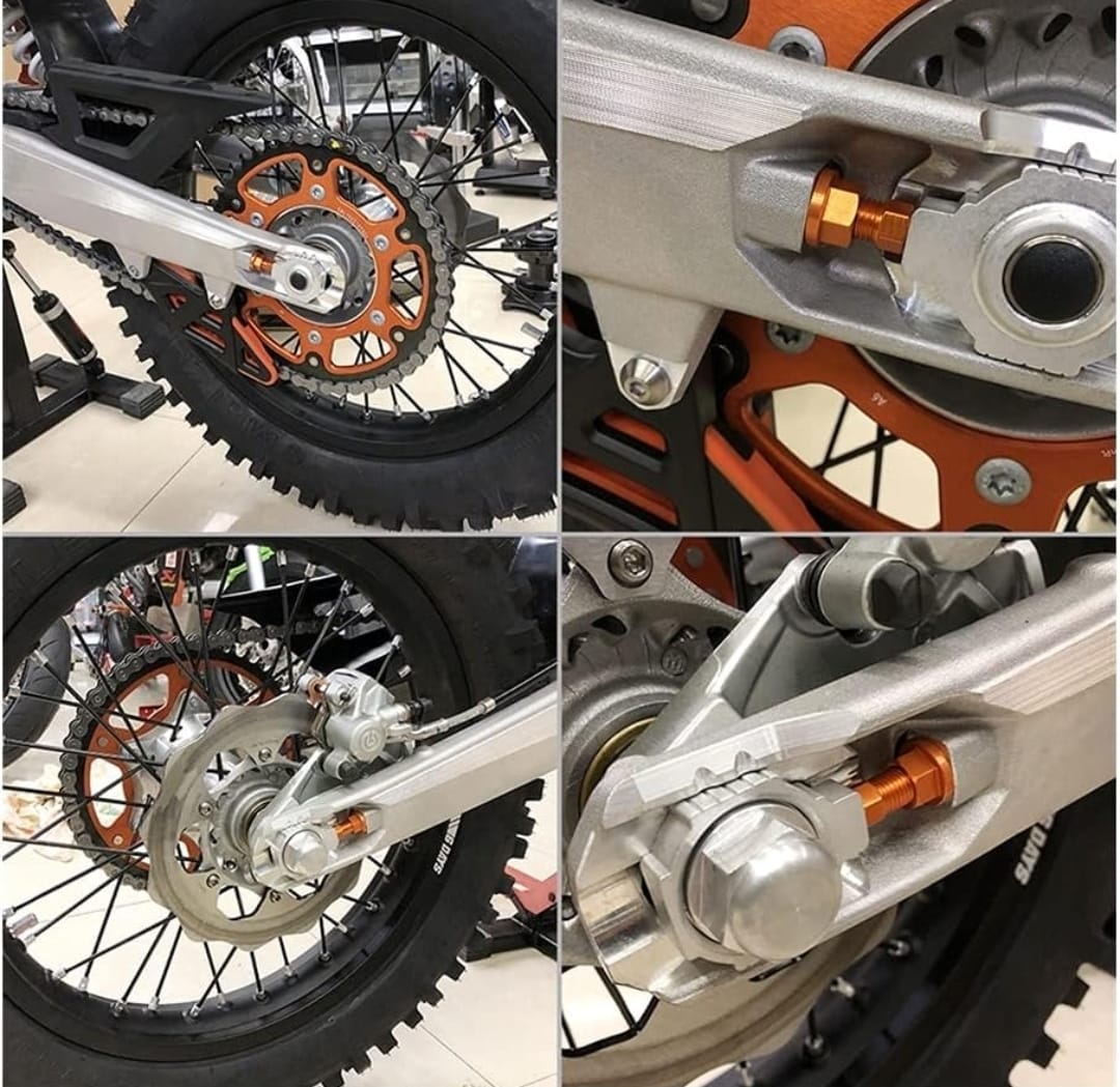 Perno ajuste de cadena azul